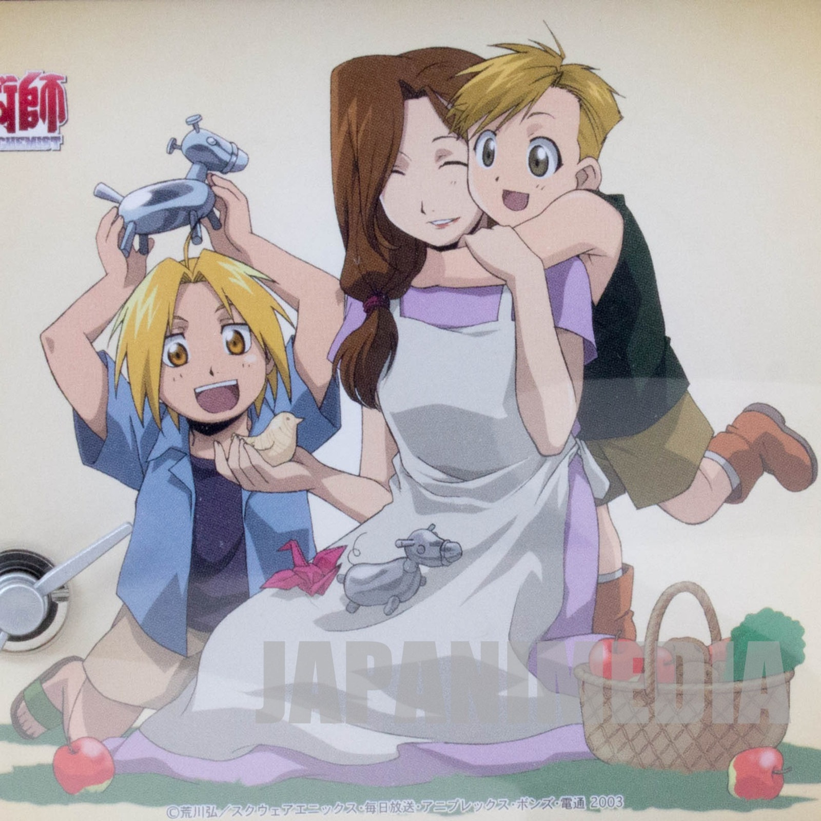 Fullmetal Alchemist Childhood Picture Desktop Clock JAPAN ANIME MANGA