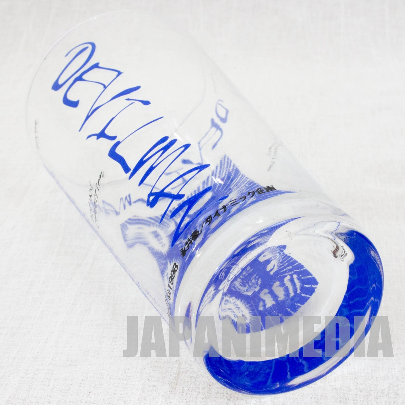 Devilman Blue Ver. Glass Go Nagai SK JAPAN ANIME MANGA