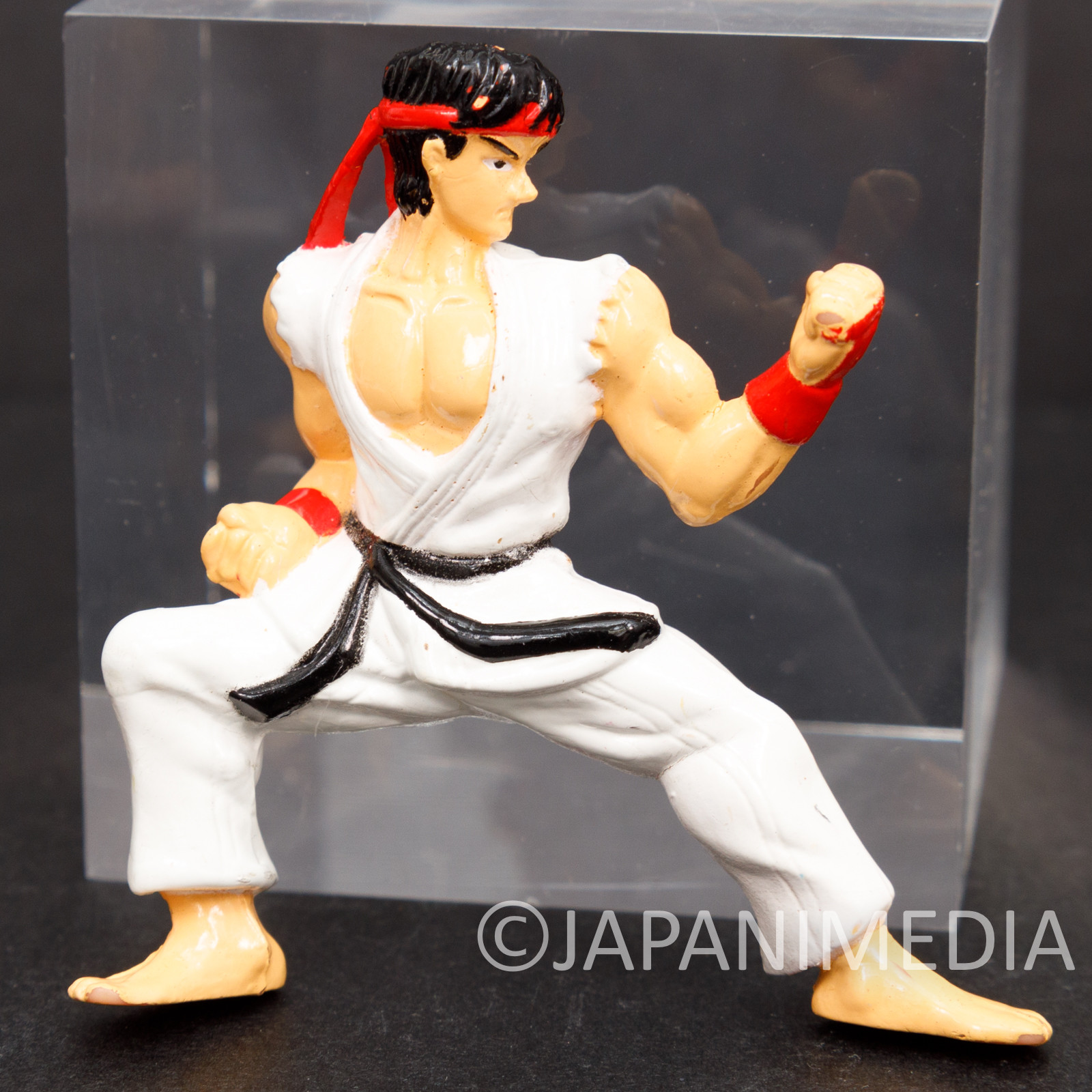 Street Fighter 2 Chara-full World Figure Ryu Ken Chun-Li Guile BANDAI JAPAN