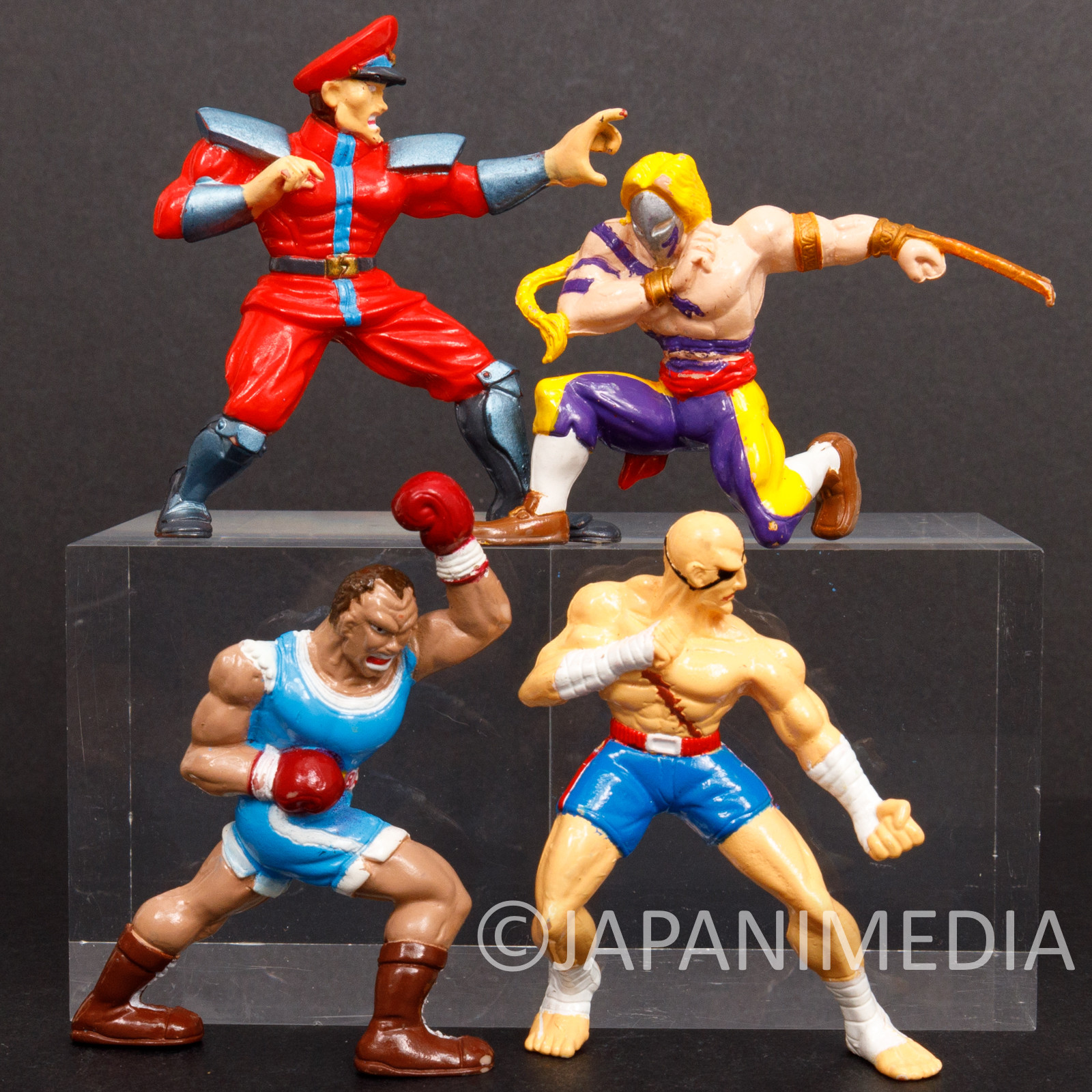 Street Fighter 2 Chara-full World Figure Vega Bison Sagat Barlog