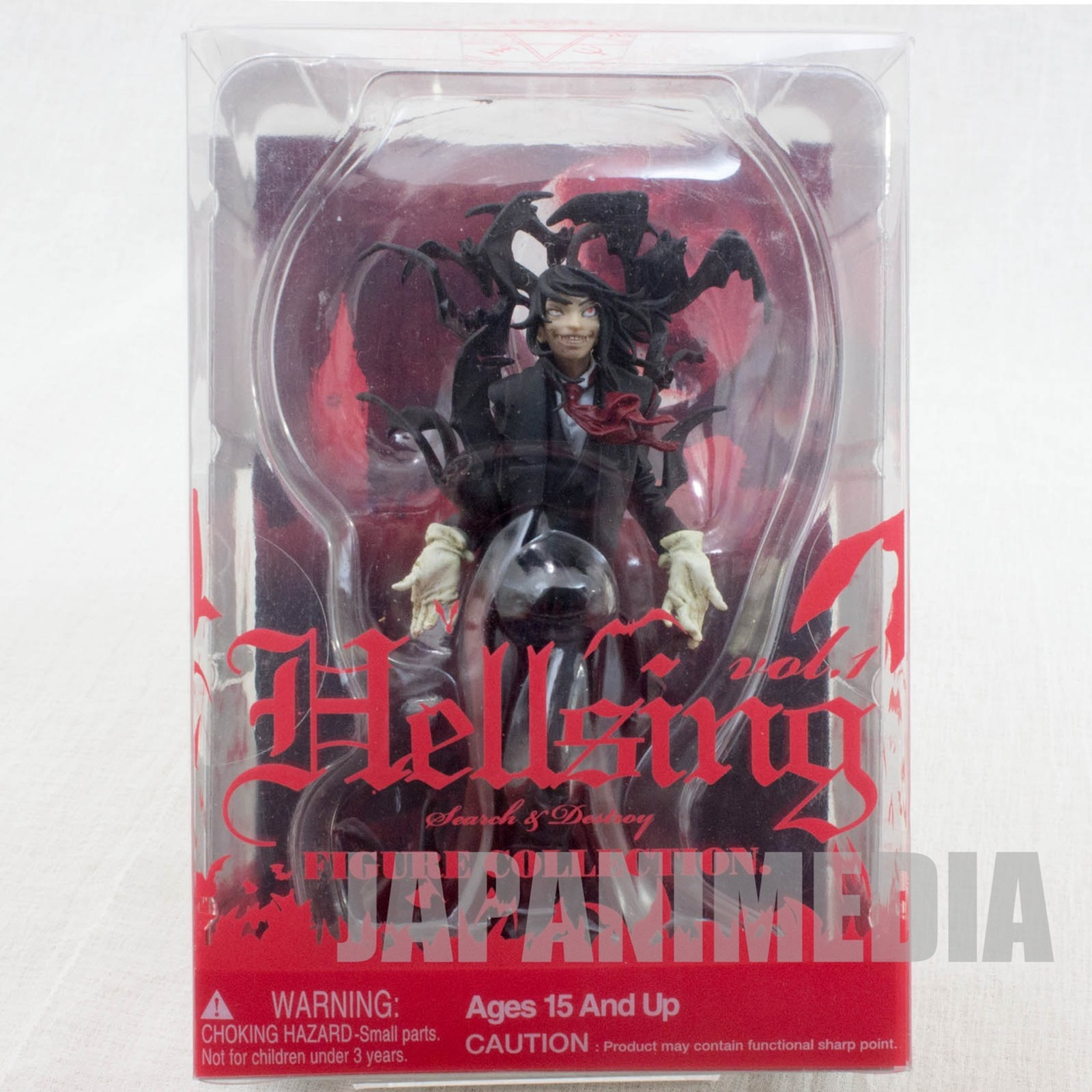 RARE Hellsing Figure Collection Vol.01 Alucard Bloods & Bats Organic JAPAN ANIME