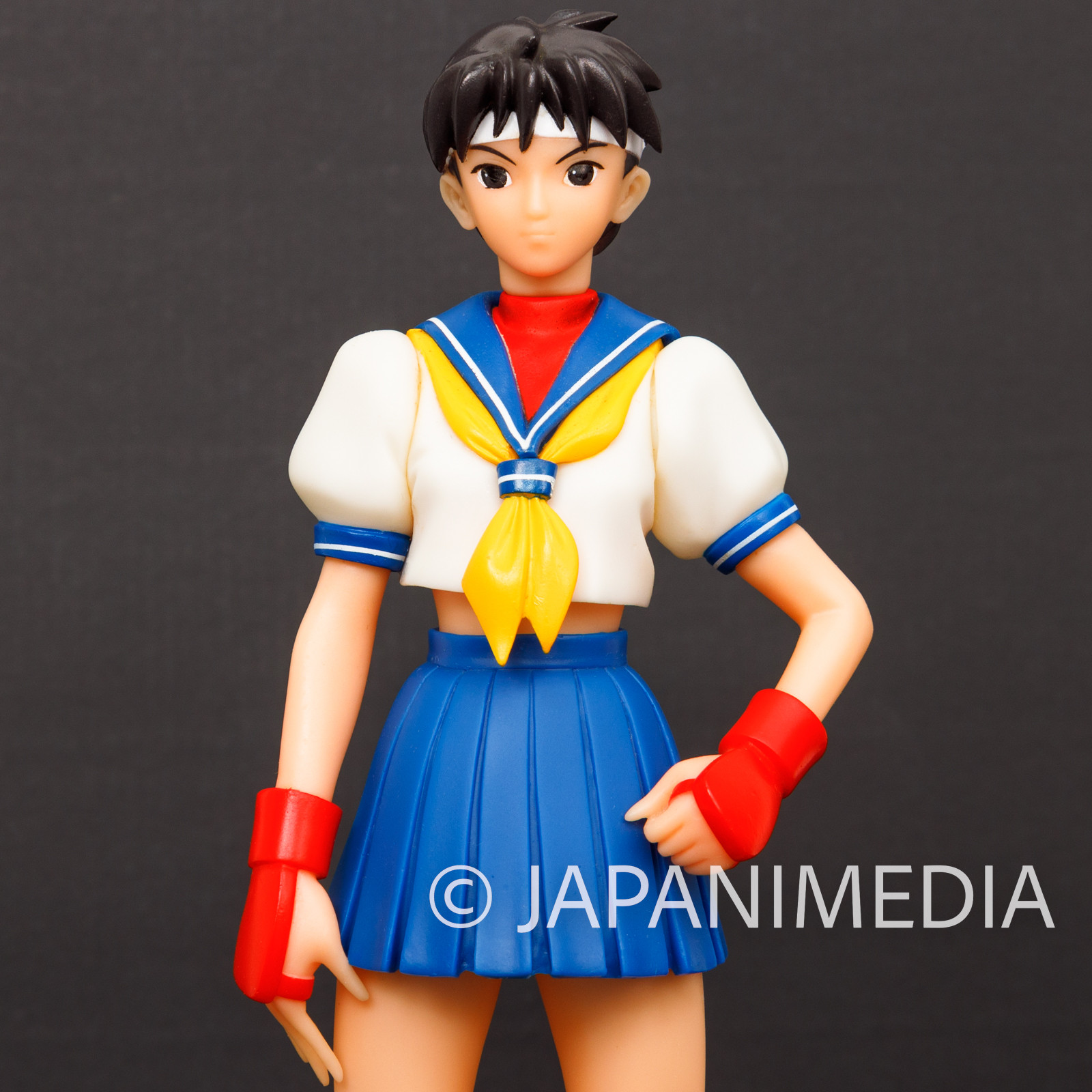 Street Fighter ZERO 2 SAKURA Soft Vinyl 1/8 Figure Kaiyodo Capcom