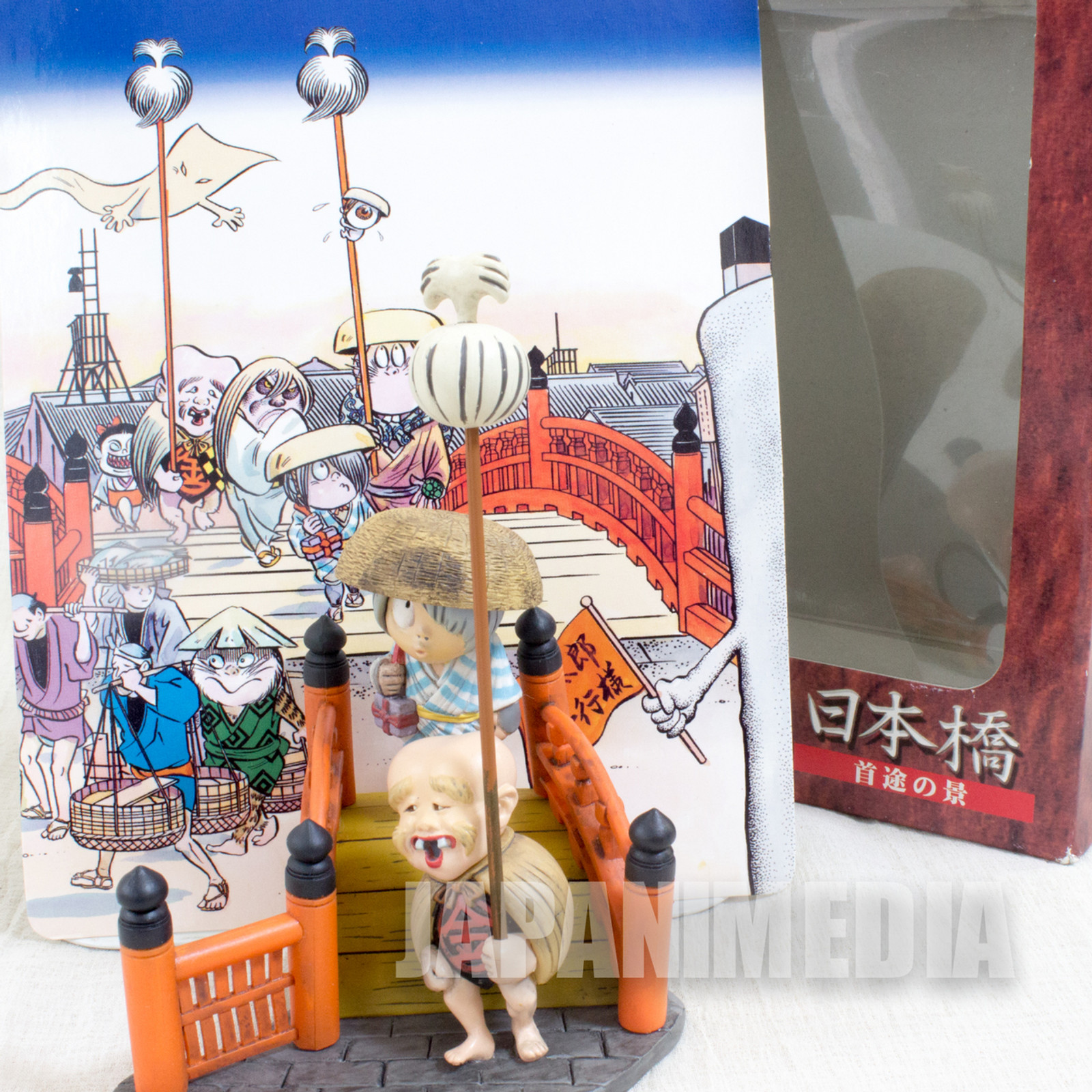 Gegege no Kitaro Diorama Vignette Figure Nihonbashi Ver. Youkai JAPAN ANIME