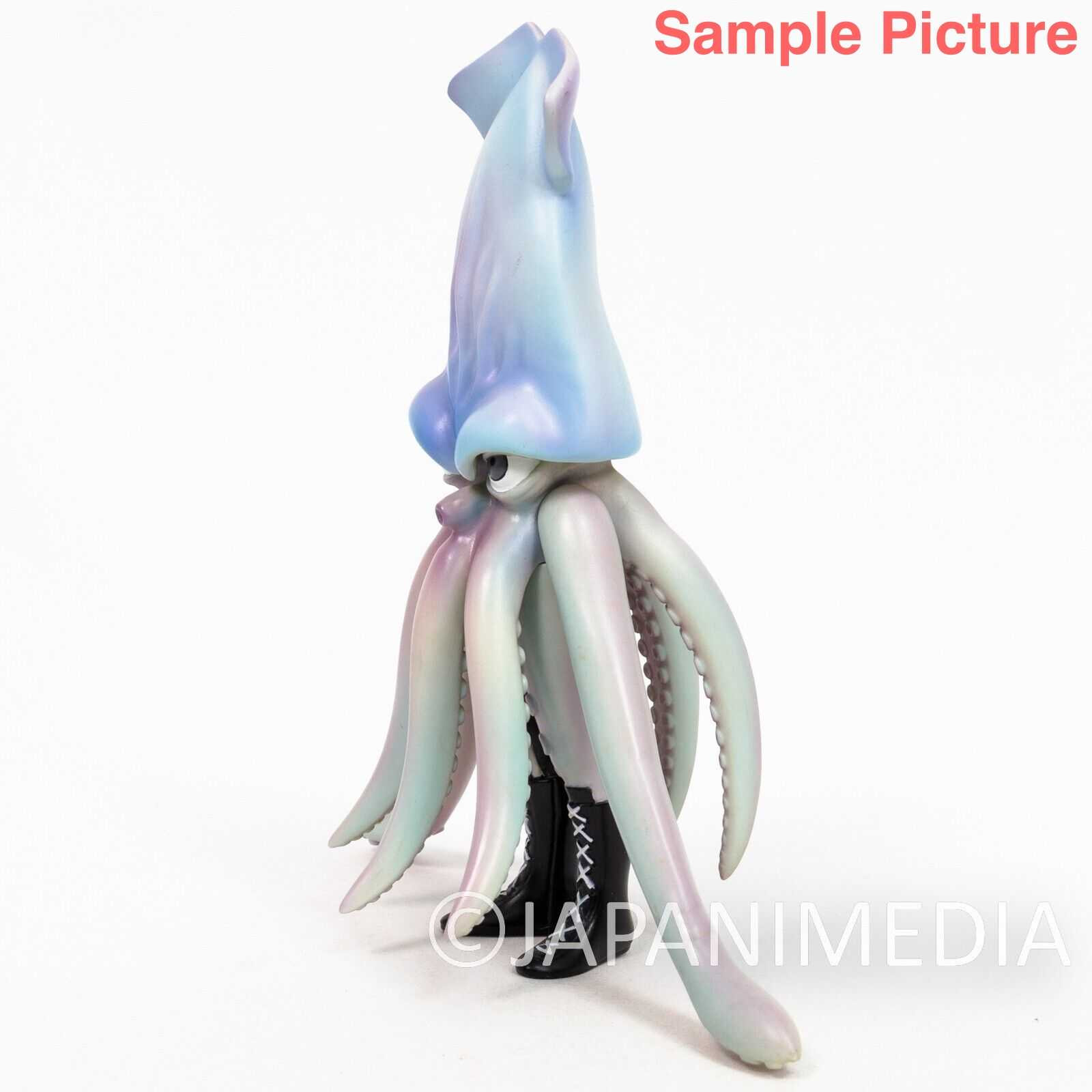 RARE Ika Calamari Wrestler Movie VCD Figure Medicom Toy Japanimedia Store 7