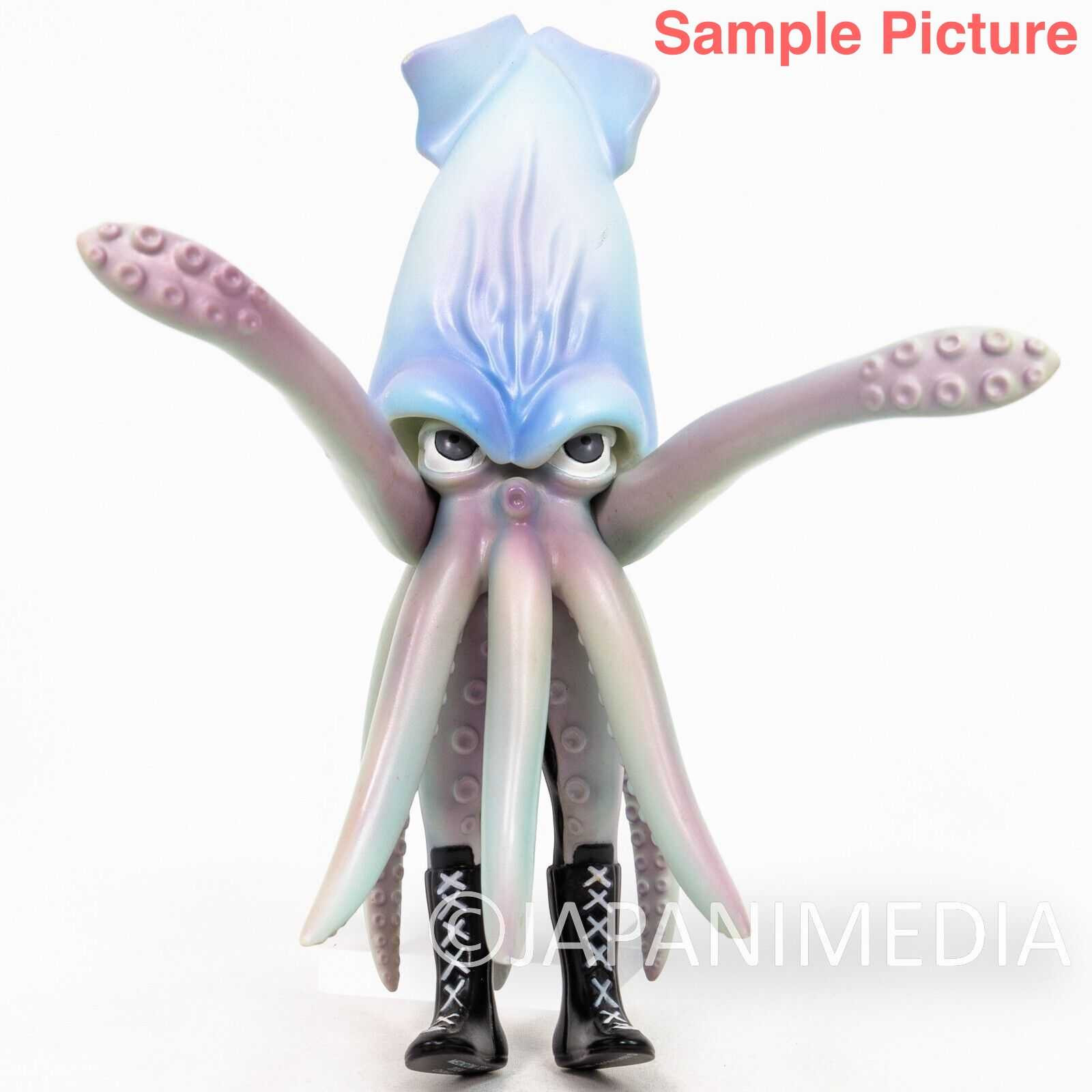 RARE Ika Calamari Wrestler Movie VCD Figure Medicom Toy Japanimedia Store 5
