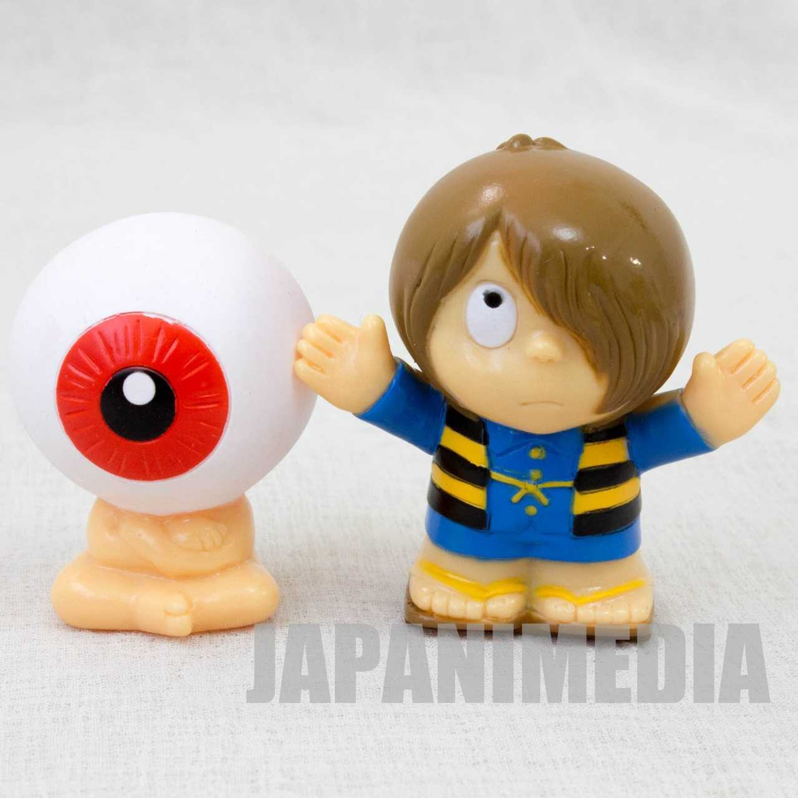 Gegege no Kitaro Soft Vinyl Mascot Figure 10pc Set BANDAI JAPAN ANIME YOKAI Japanimedia Store