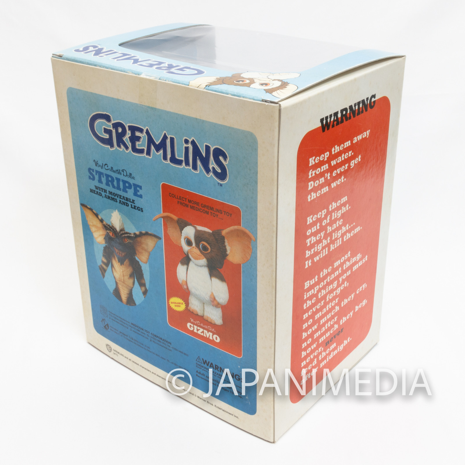 Gremlins Stripe VCD Vinyl Collectible Dolls Figure Medicom Toy JAPAN MOVIE