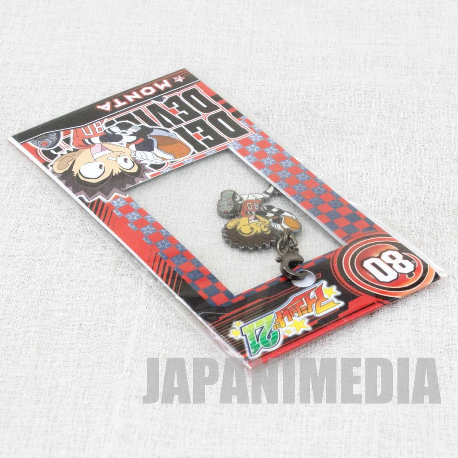 Eyeshield 21 Monta Taro Raimon DEIMON DEVILBATS Mascot Charm JAPAN ANIME MANGA Japanimedia Store