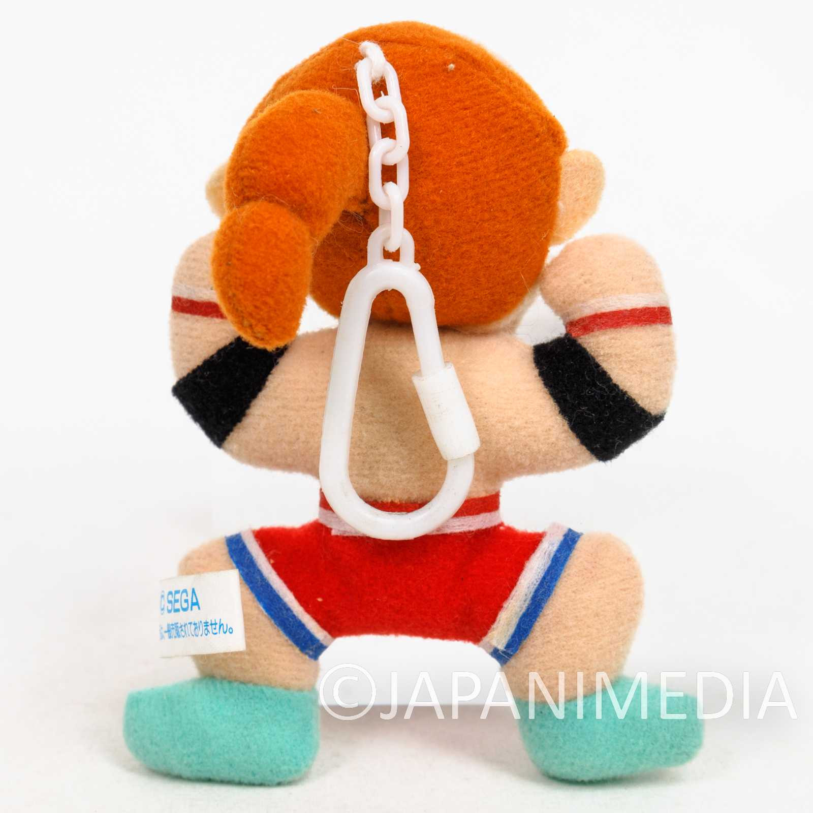 Virtua Fighter 2 Wolf Hawkfield 3.5" Mini Plush Doll (Red ver.) SEGA 1995 JAPAN GAME Japanimedia Store