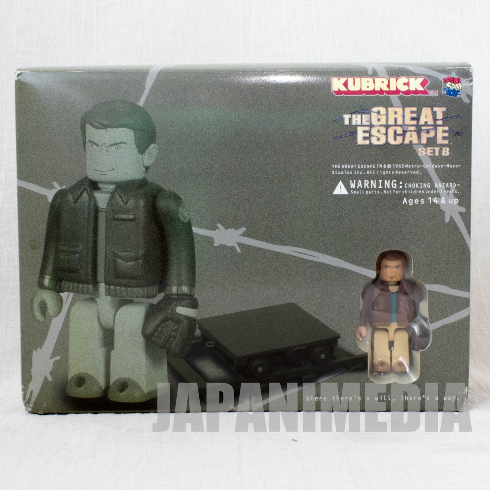 Steve McQueen The Great Escape B Set Kubrick Figure Medicom 