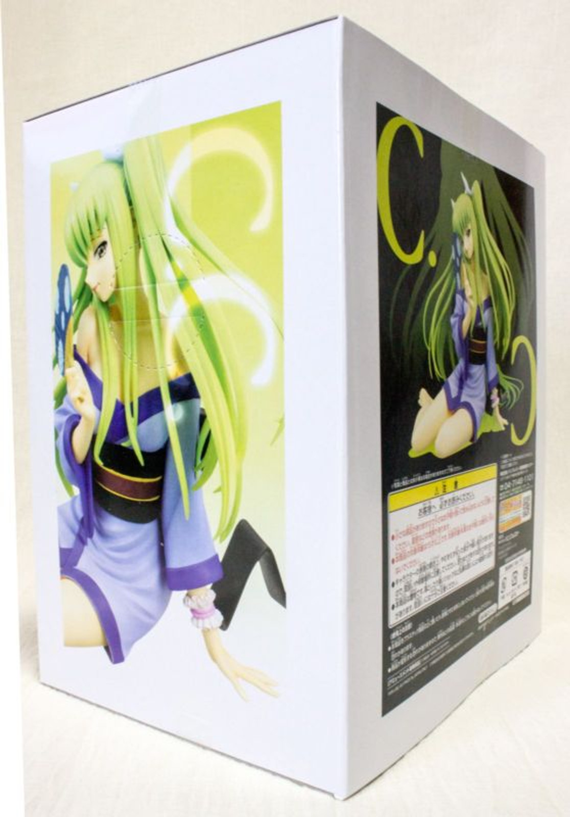 Code Geass R2 C.C. Yukata Kimono Ver. SQ PVC figure Banpresto JAPAN ANIME MANGA