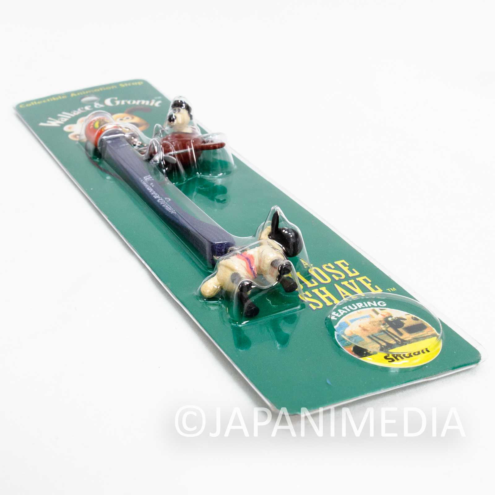 Wallace & Gromit Shaun Figure Collectible Animation Strap JAPAN Ardman Japanimedia Store