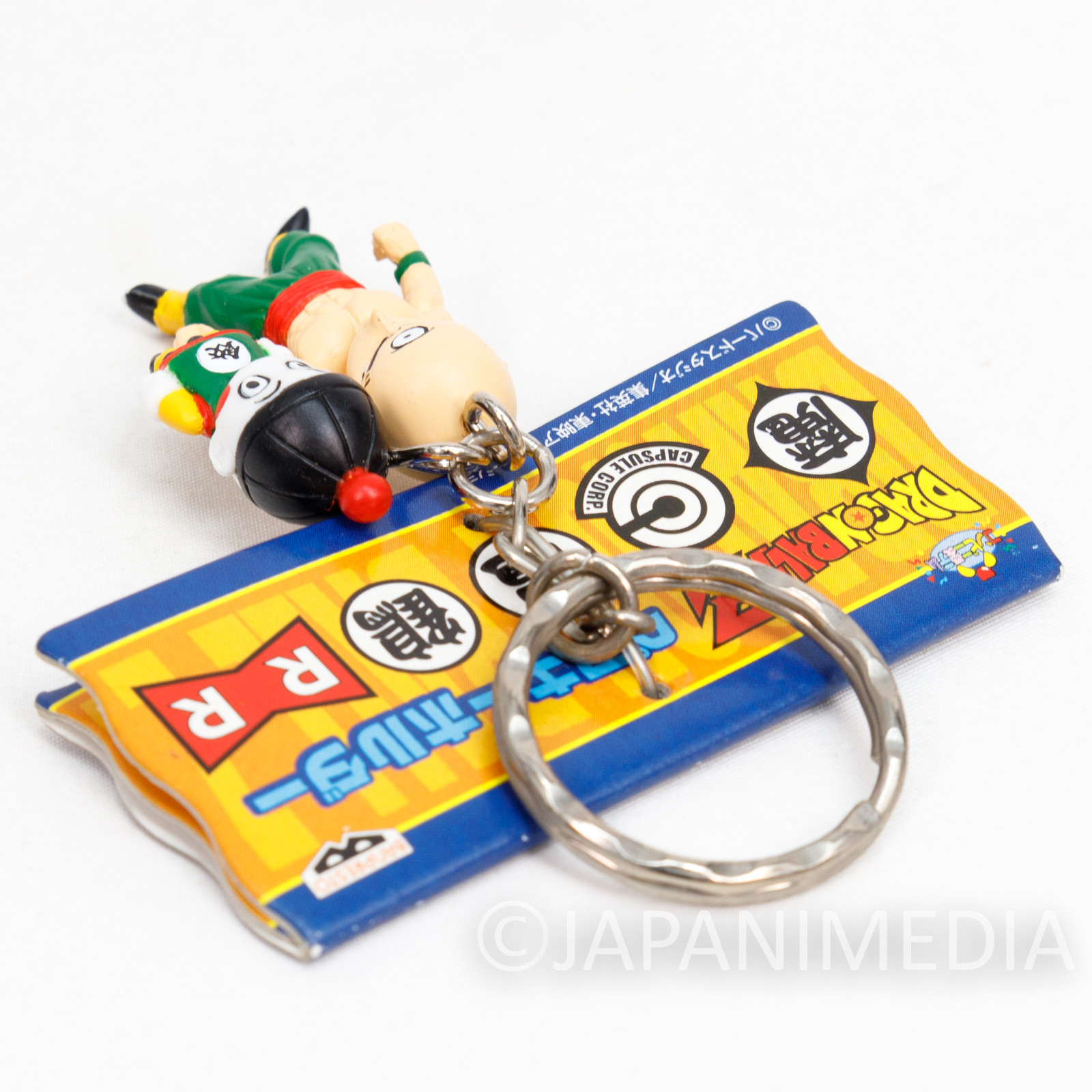 Dragon Ball Z Tenshinhan & Chaoz Figure Key Chain JAPAN ANIME MANGA