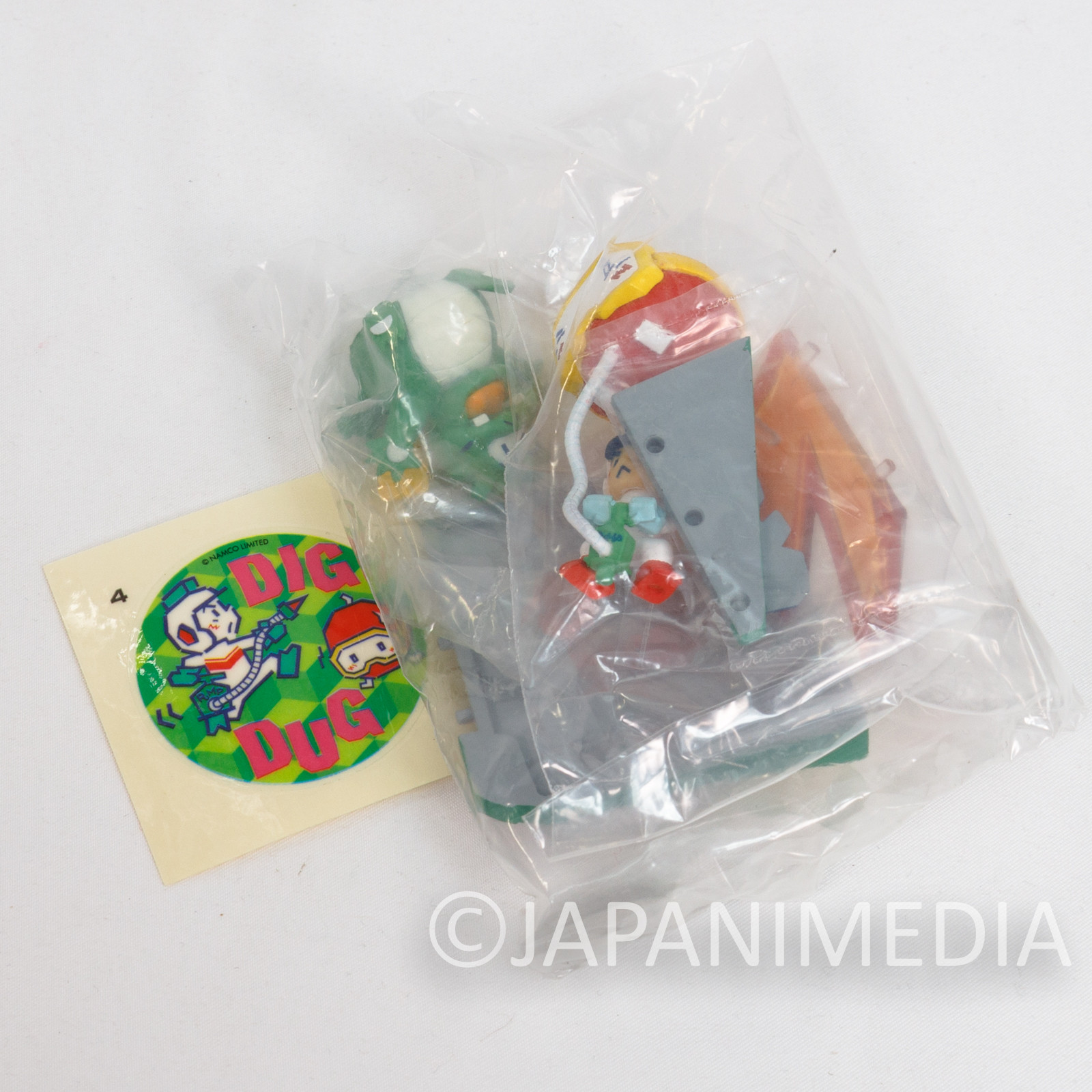 RARE! Namcole DIGDUG Package type Nam-colle Mini Figure Namco JAPAN NES FAMICOM