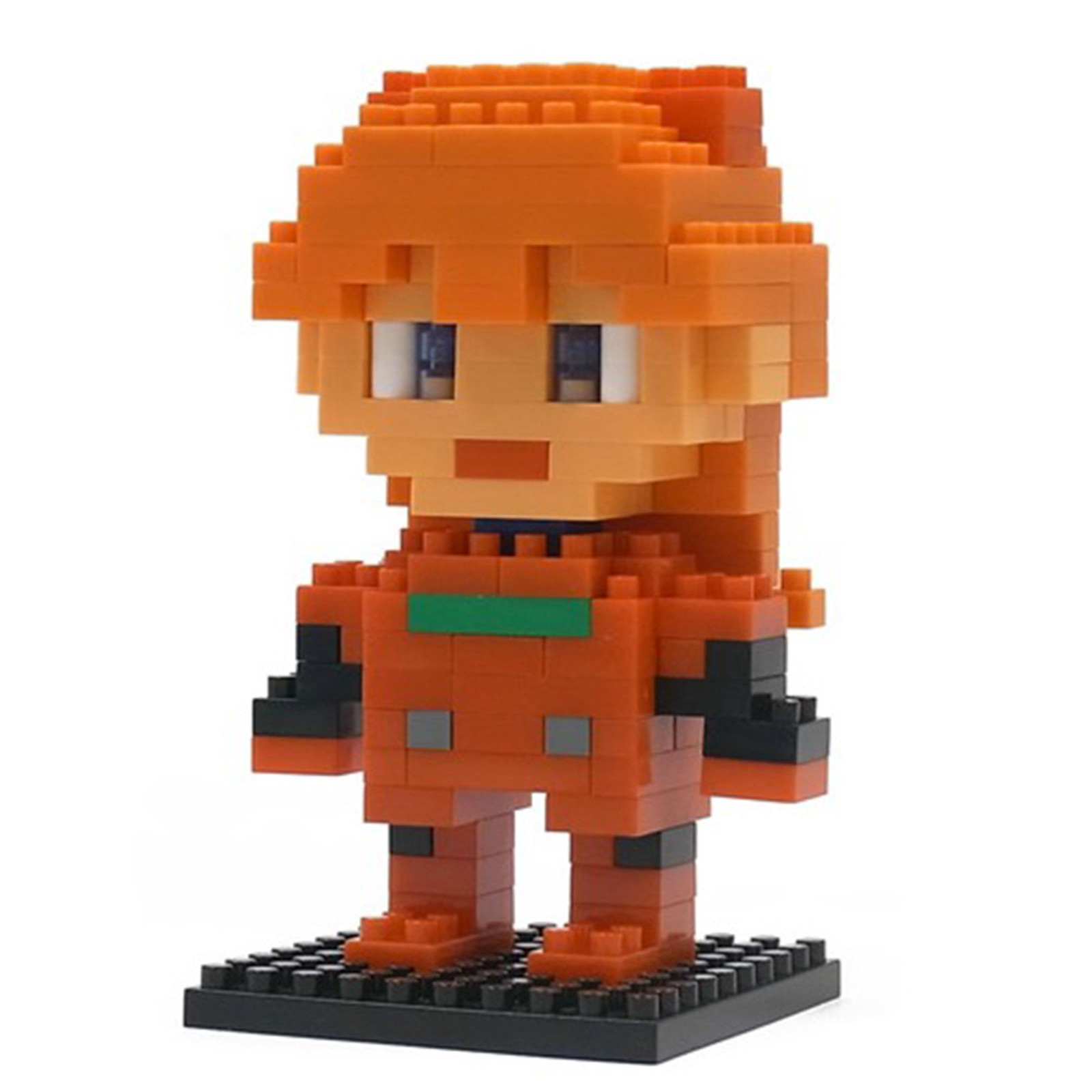 Evangelion Asuka Langley Plug Suit Kawada Nanoblock Nano Block JAPAN FIGURE