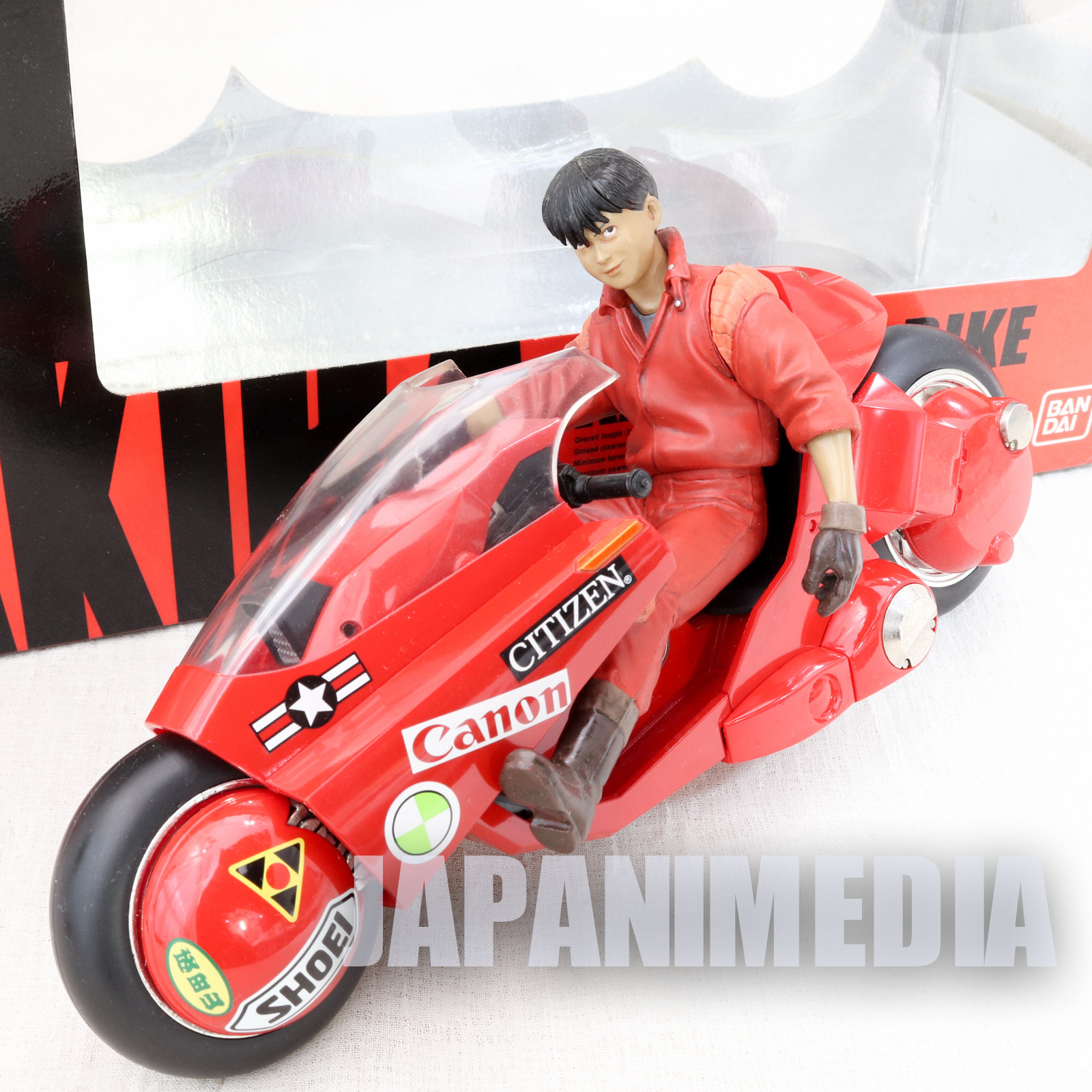 AKIRA Kaneda & BIke Figure PX-03 Soul of Popynica BANDAI Otomo