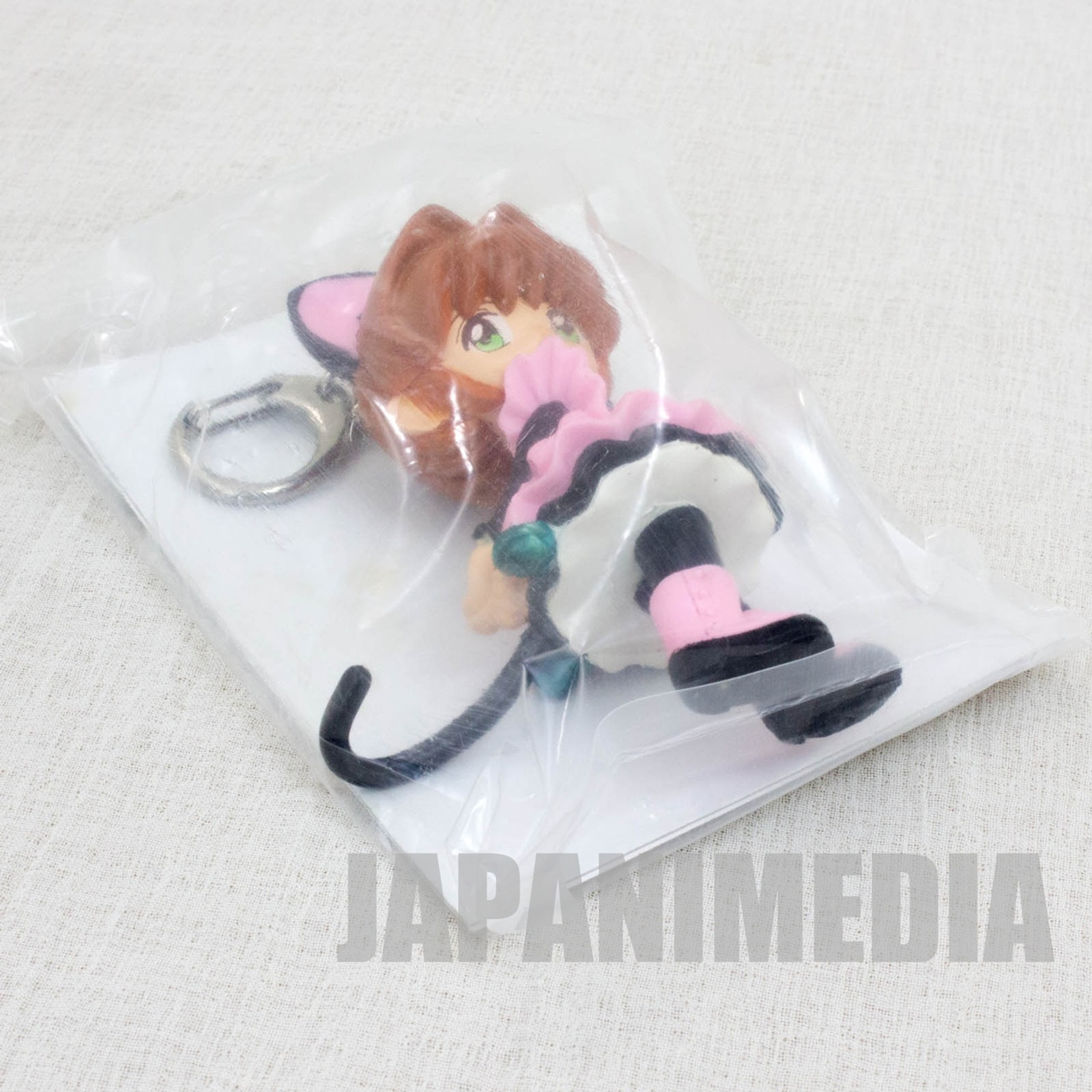 Cardcaptor Sakura Battle Costume C Mascot Figure 3" Keychain CLAMP JAPAN ANIME 1