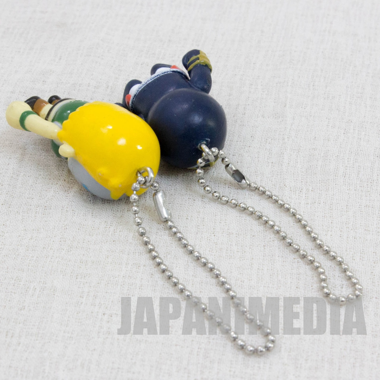 Kinnikuman Neptuneman + Big the Budo Set Panson Works Mini Figure Ballchain