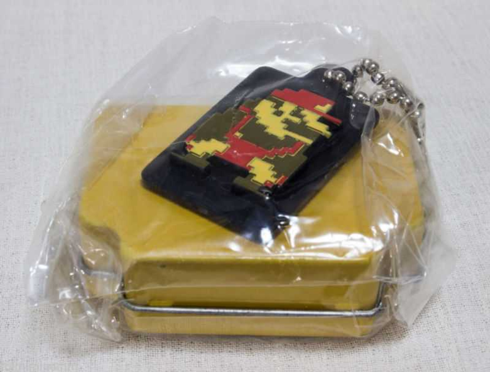 Set of 6 Famicom Mini Can Case + Dot Strap Keychain Ver.02 Epoch Mario JAPAN