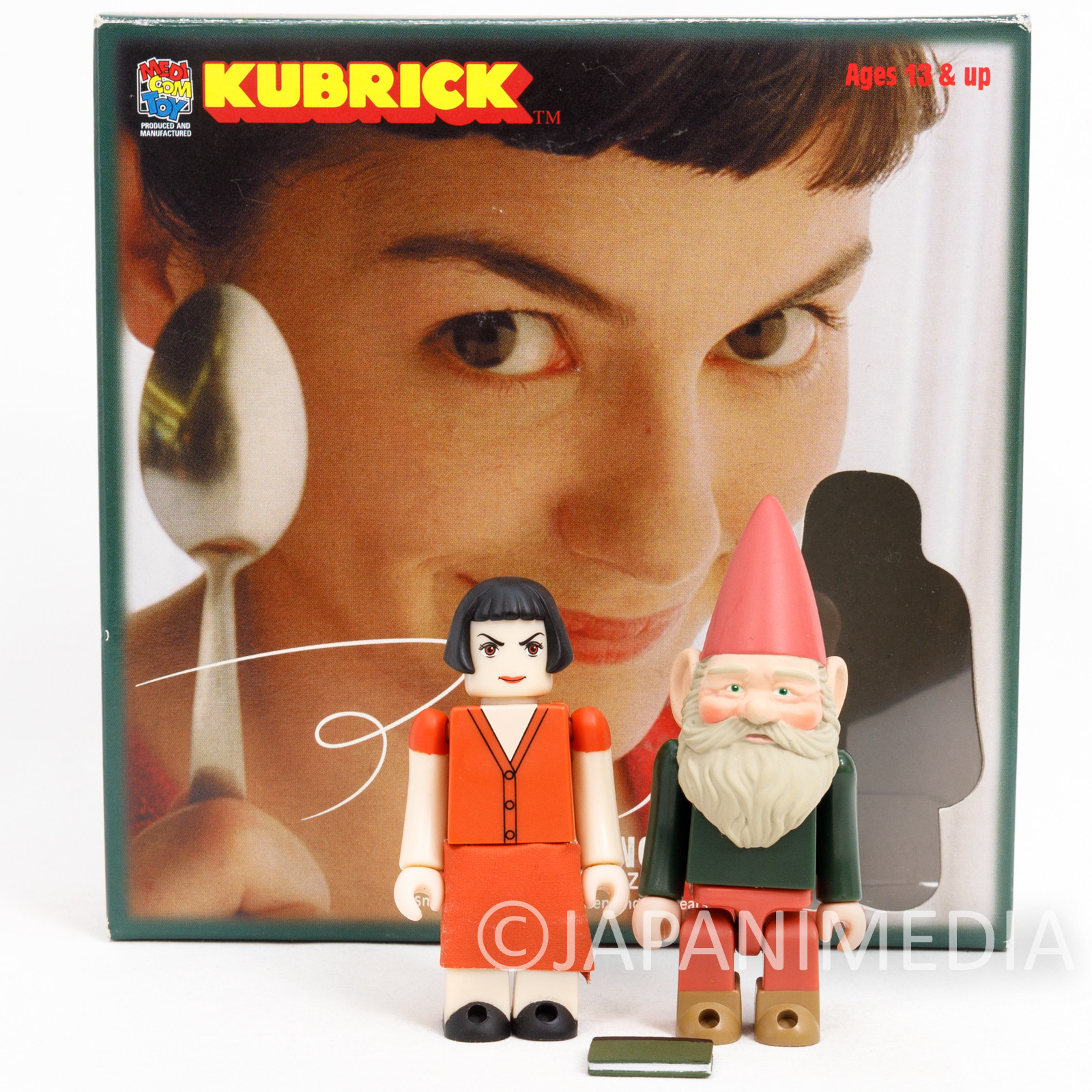 Amelie Poulain Kubrick figure set Medicom Toy Audrey Tautou JAPAN