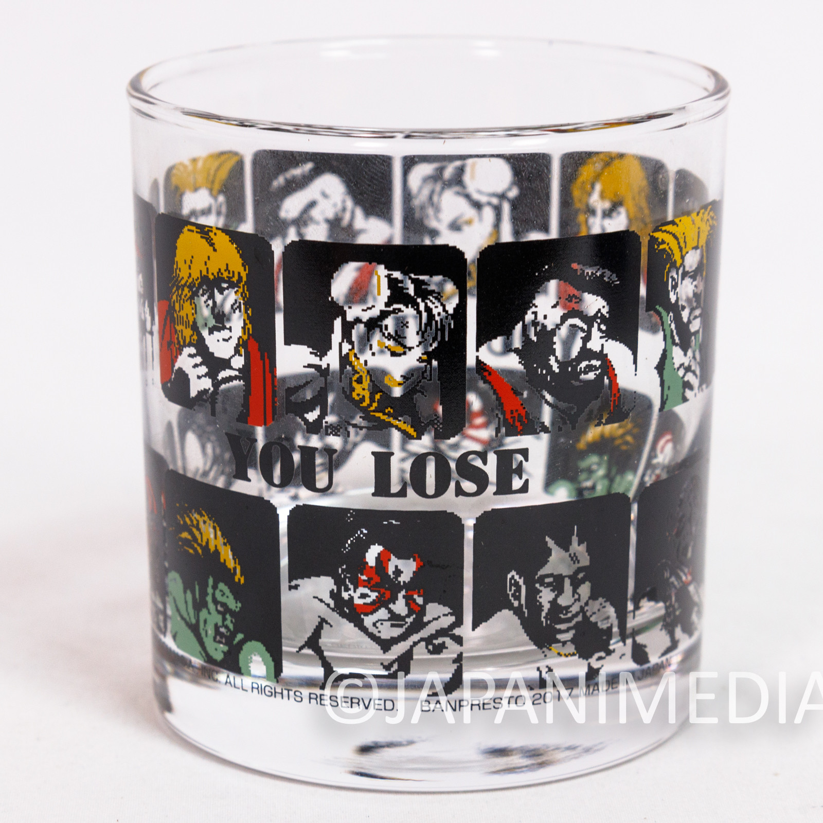 Street Fighter 30th Anniversary Glass #1 Banpresto Capcom Made in Japan Japanimedia Store 3