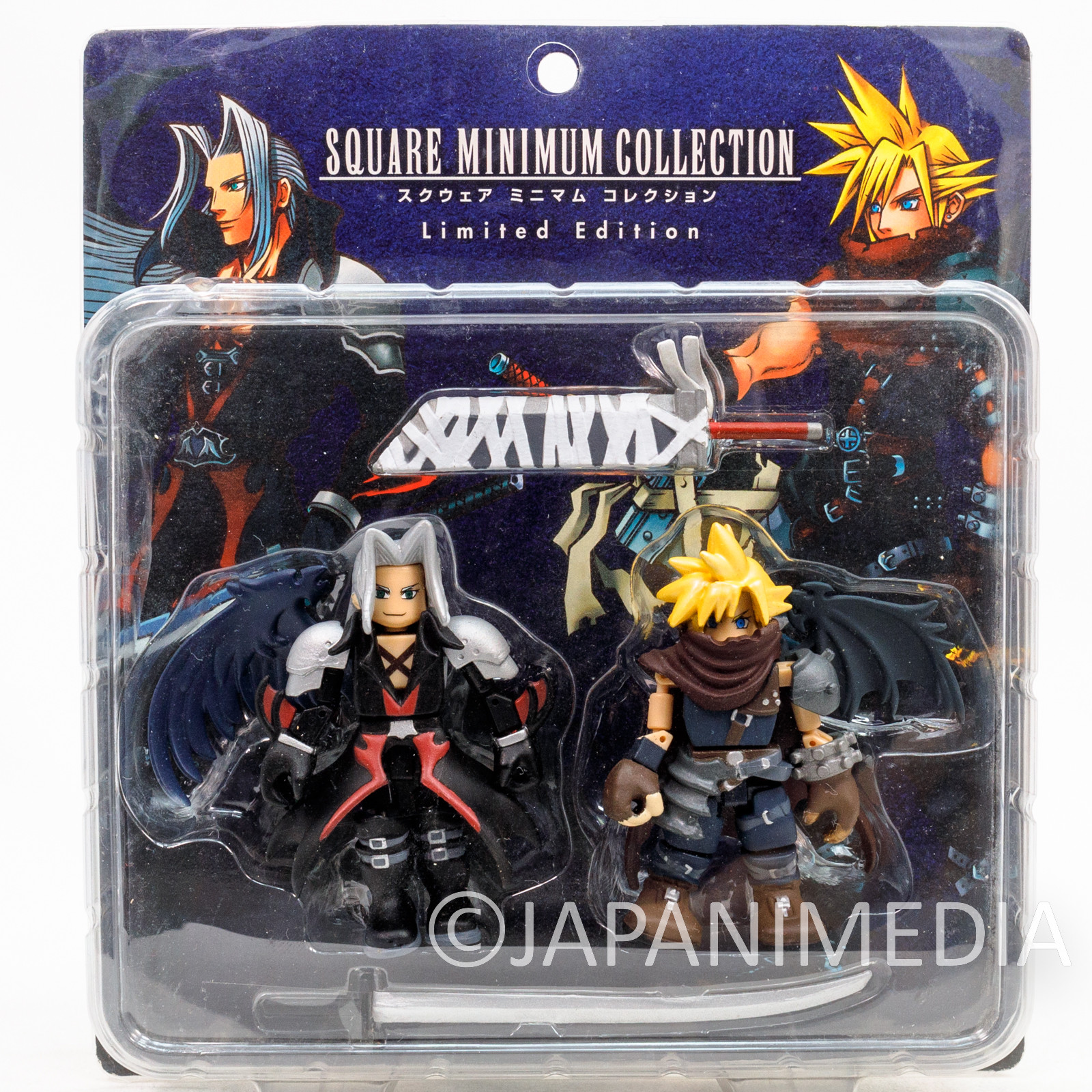 Final Fantasy Cloud Sephiroth figure set Square Enix Minimum Collection JAPAN