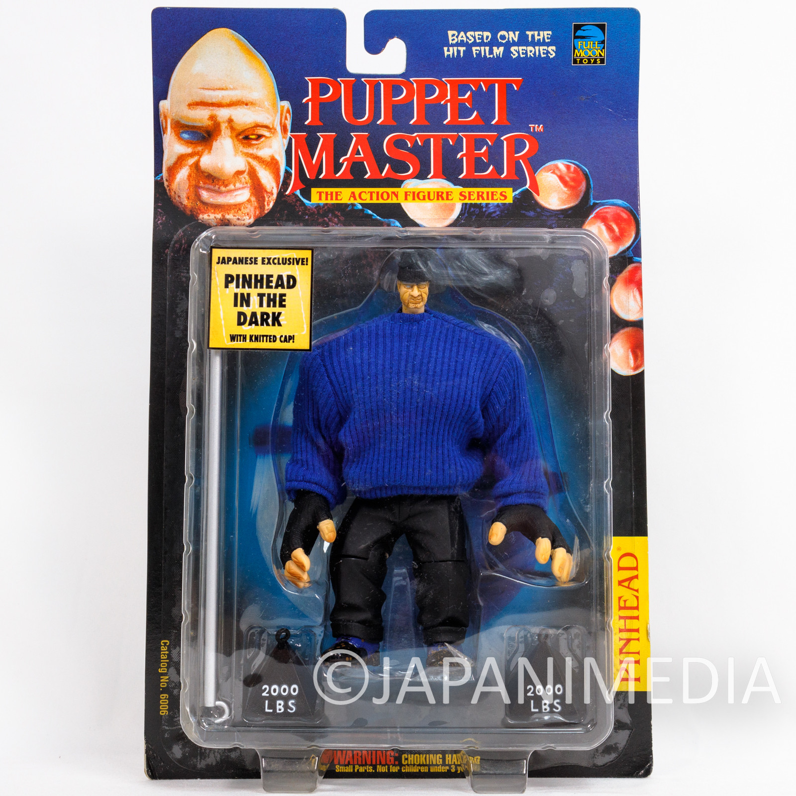 PUPPET MASTER Pinhead Blue Figure Previews Exclusive Full Moon Toys