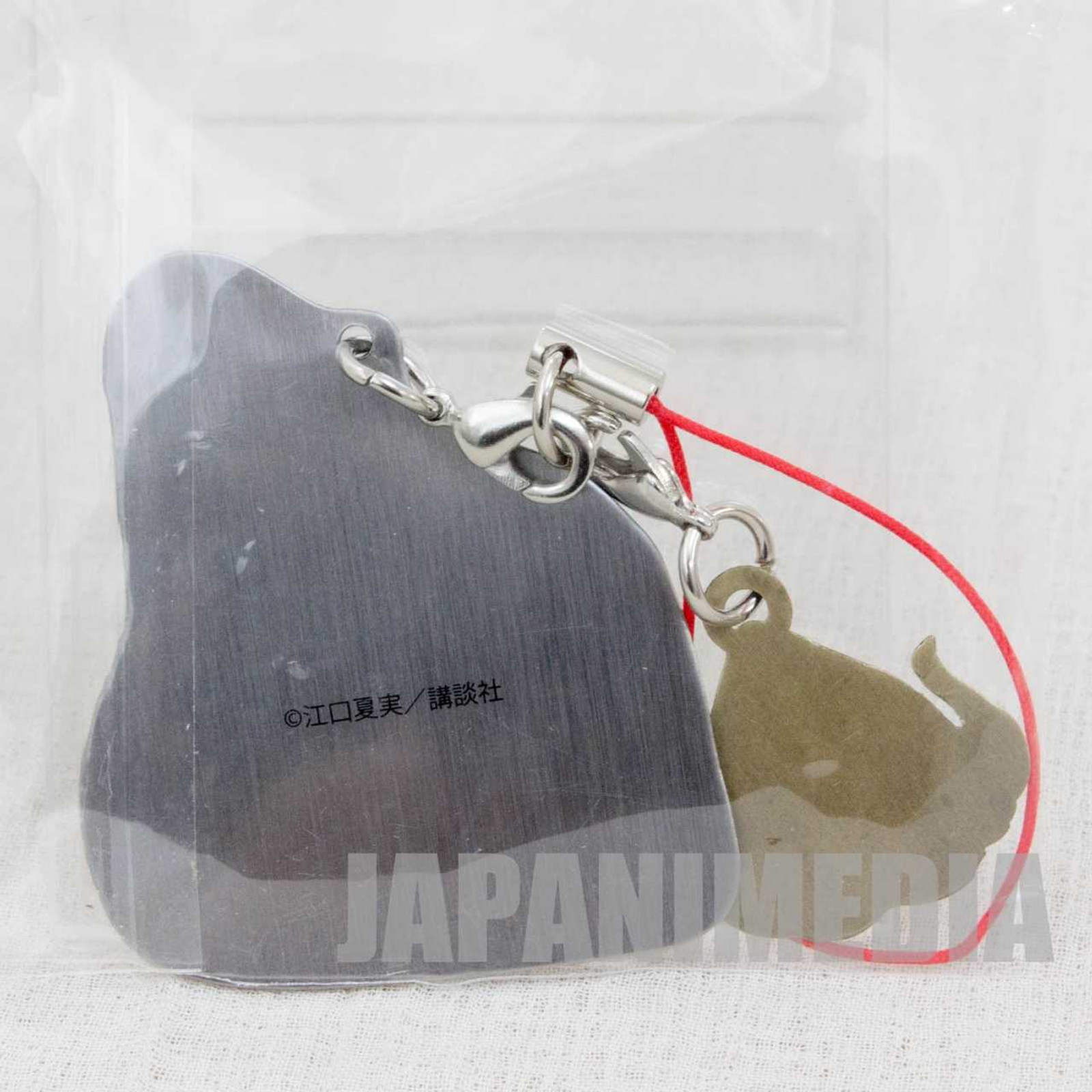 Hozuki's Coolheadedness Shiro & Kakisuke & Rurio Metal Plate Mascot Strap JAPAN Japanimedia Store
