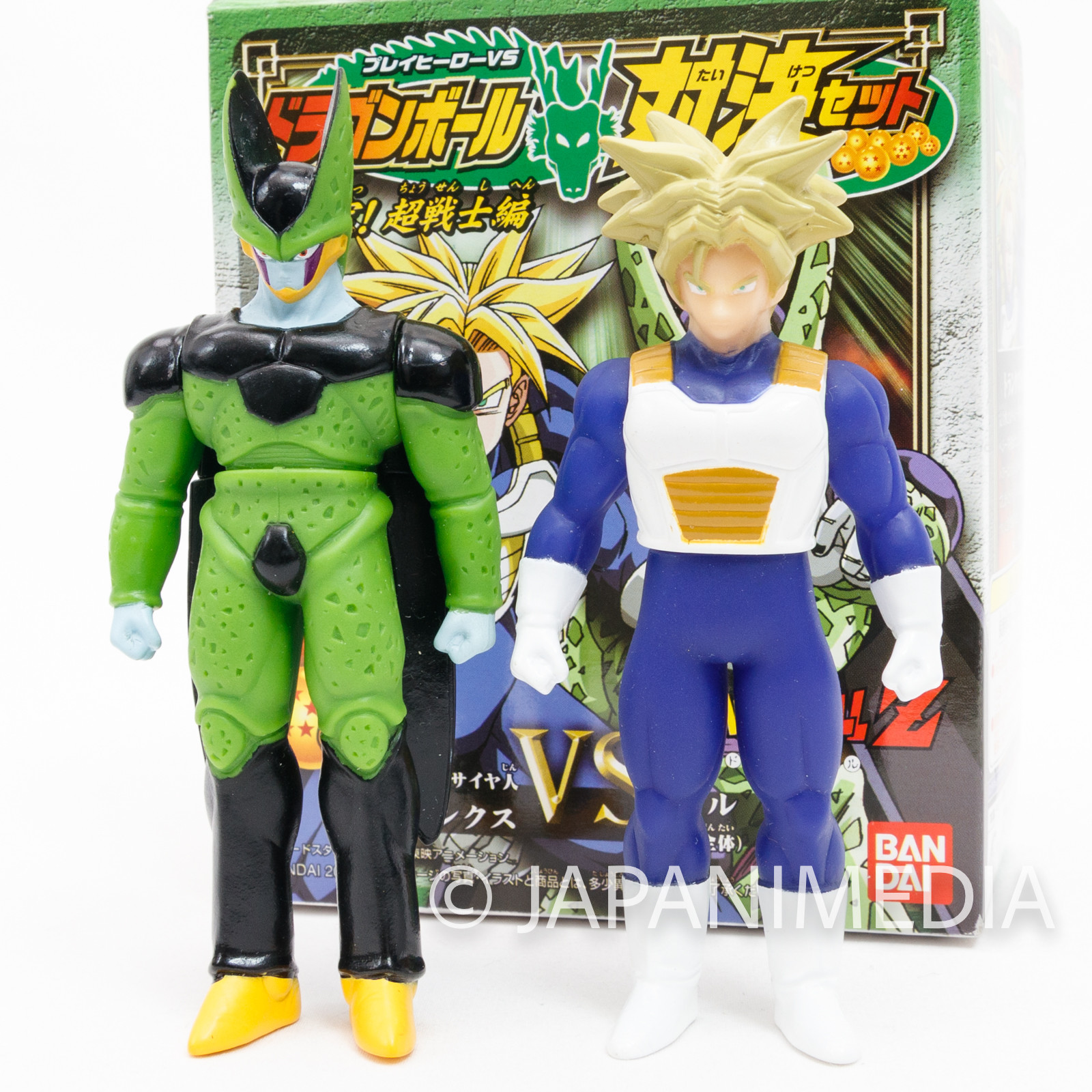 Dragon Ball Z Trunks Cell Play Hero VS. Set Action Figure BANDAI