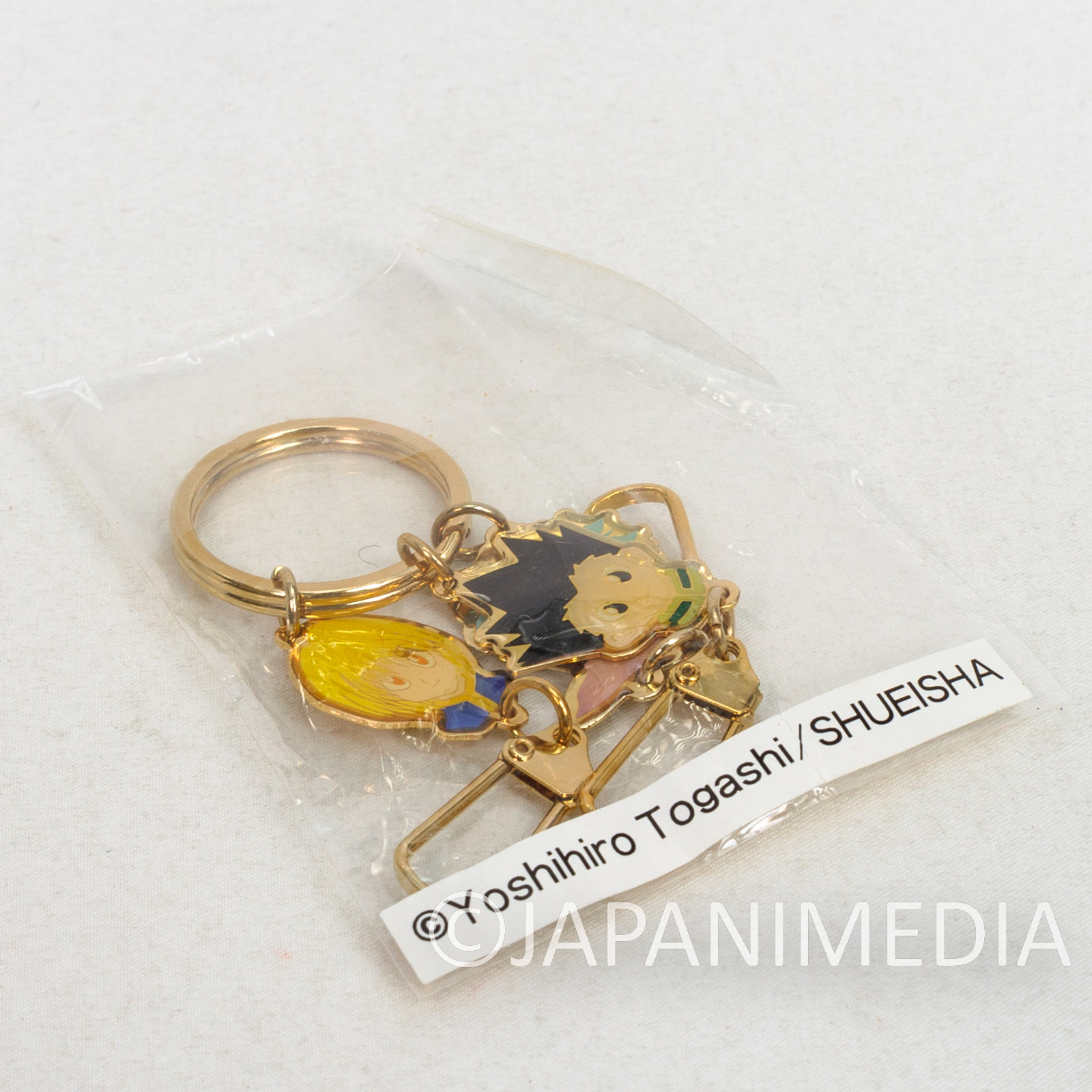 HUNTER x HUNTER Gon Kurapika Killua Metal Keychain Jump Festa 2001