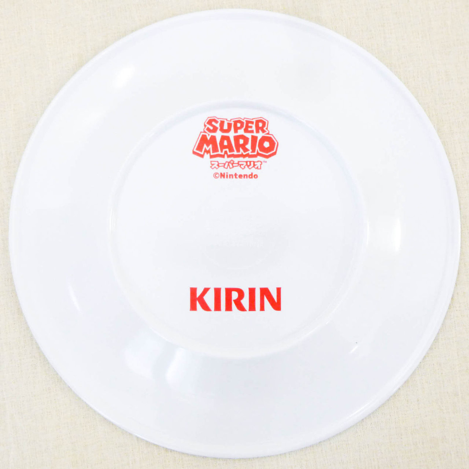 Super Mario Bros. Melamine Plate Dish 30th Anniversary Nintendo Kirin JAPAN 1