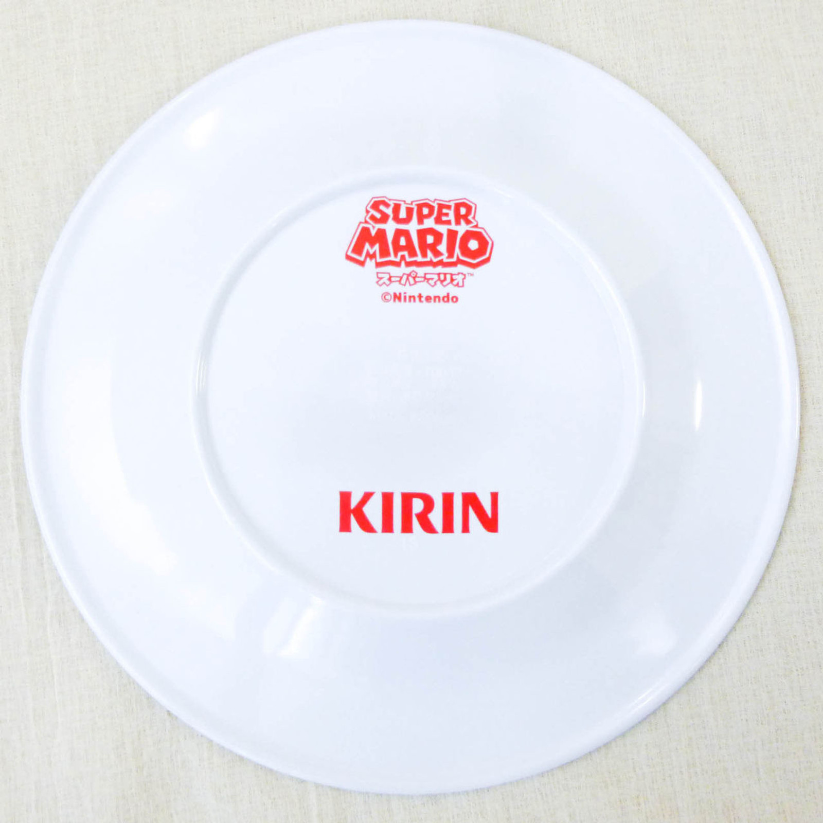 Super Mario Bros. Melamine Plate Dish 30th Anniversary Nintendo Kirin JAPAN 2
