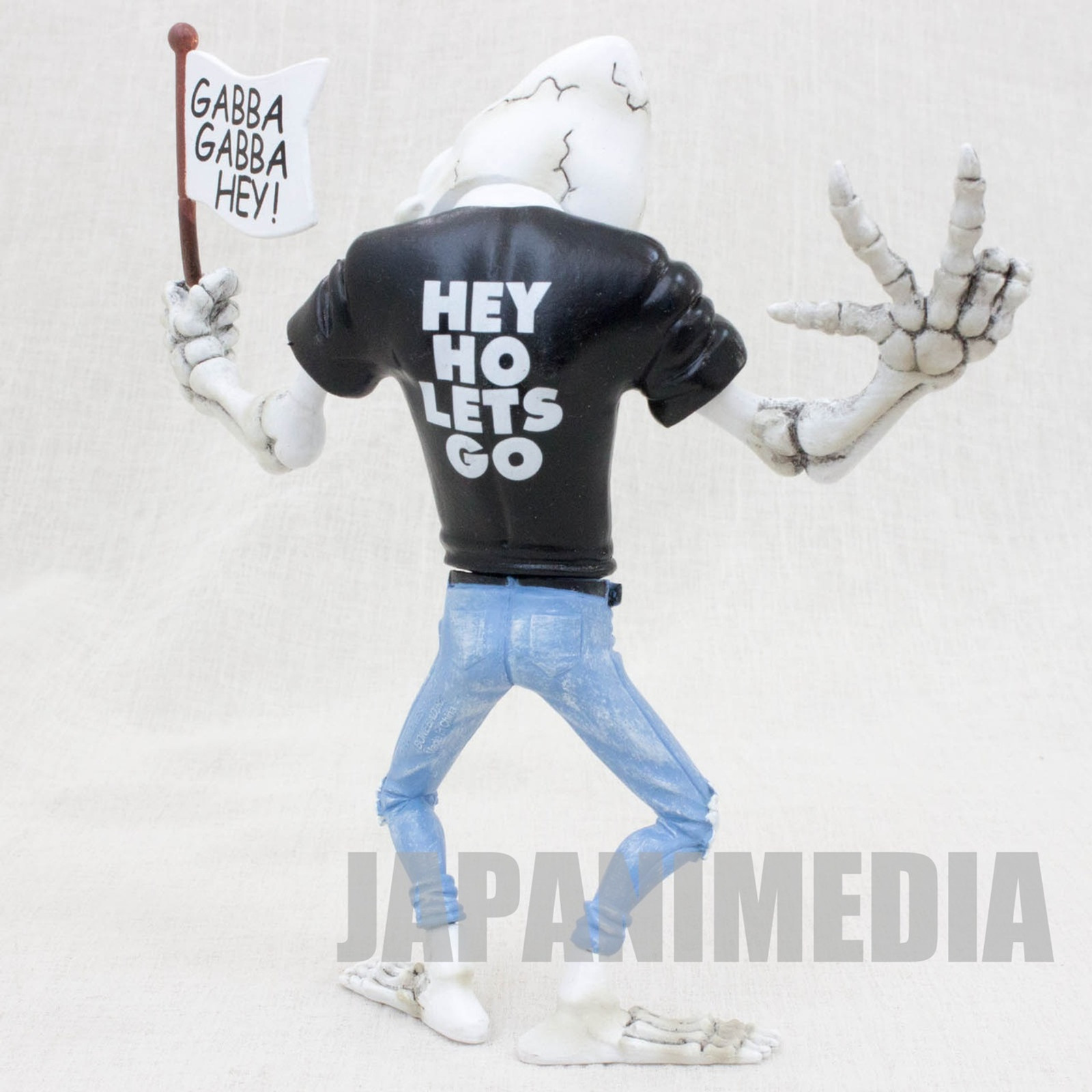 RARE! RAMONES Skeleton Figure Bonebad JAPAN PUNK ROCK
