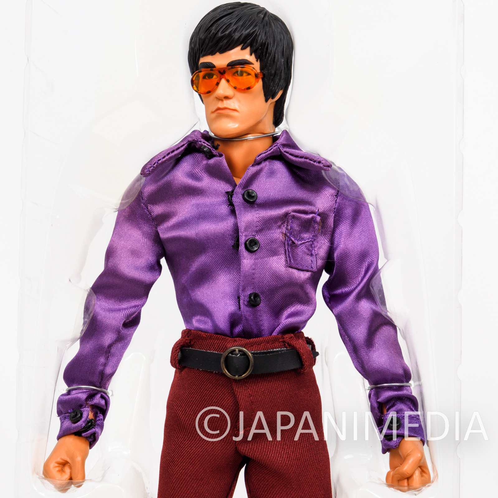 BRUCE LEE 1/6 Fashion Show Figure Purple Shirt Medicom Toy JAPAN KUNG FU MOVIE