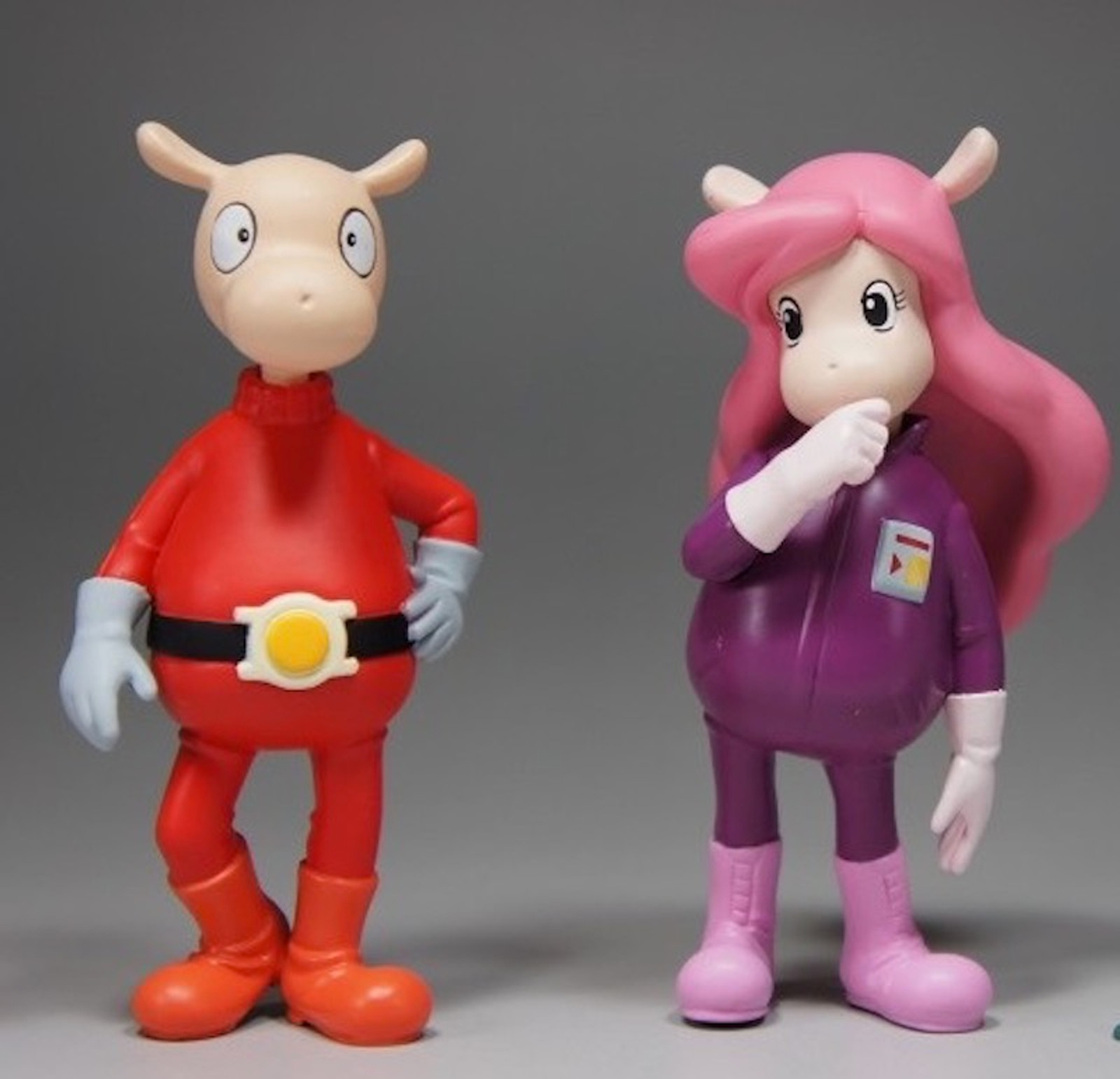 Space Ship Sagittarius Toppy & Professor Ann Figure + Spaceship Parts JAPAN