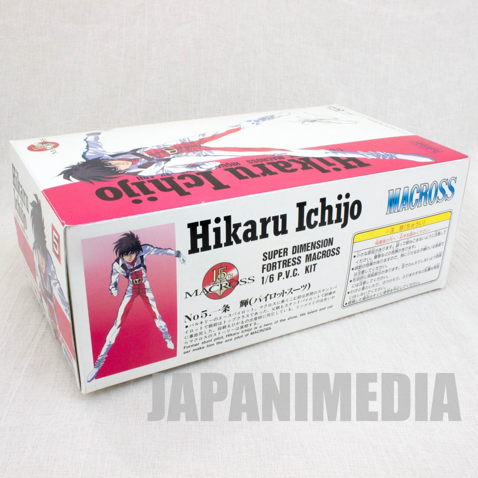 Macross Ichijo Hikaru 1/6 PVC Model Kit Figure JAPAN ANIME MANGA