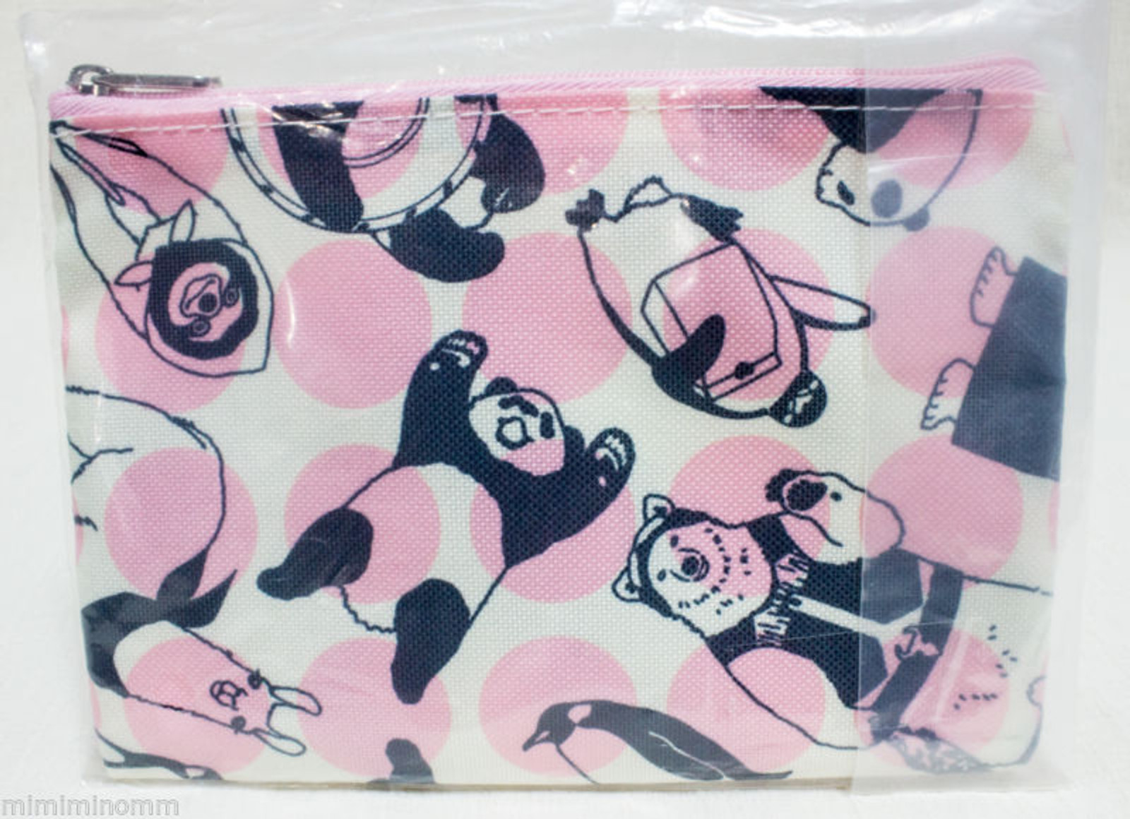 Shirokuma Cafe Mini Pouch Bag Pen Case Pink ver. JAPAN ANIME