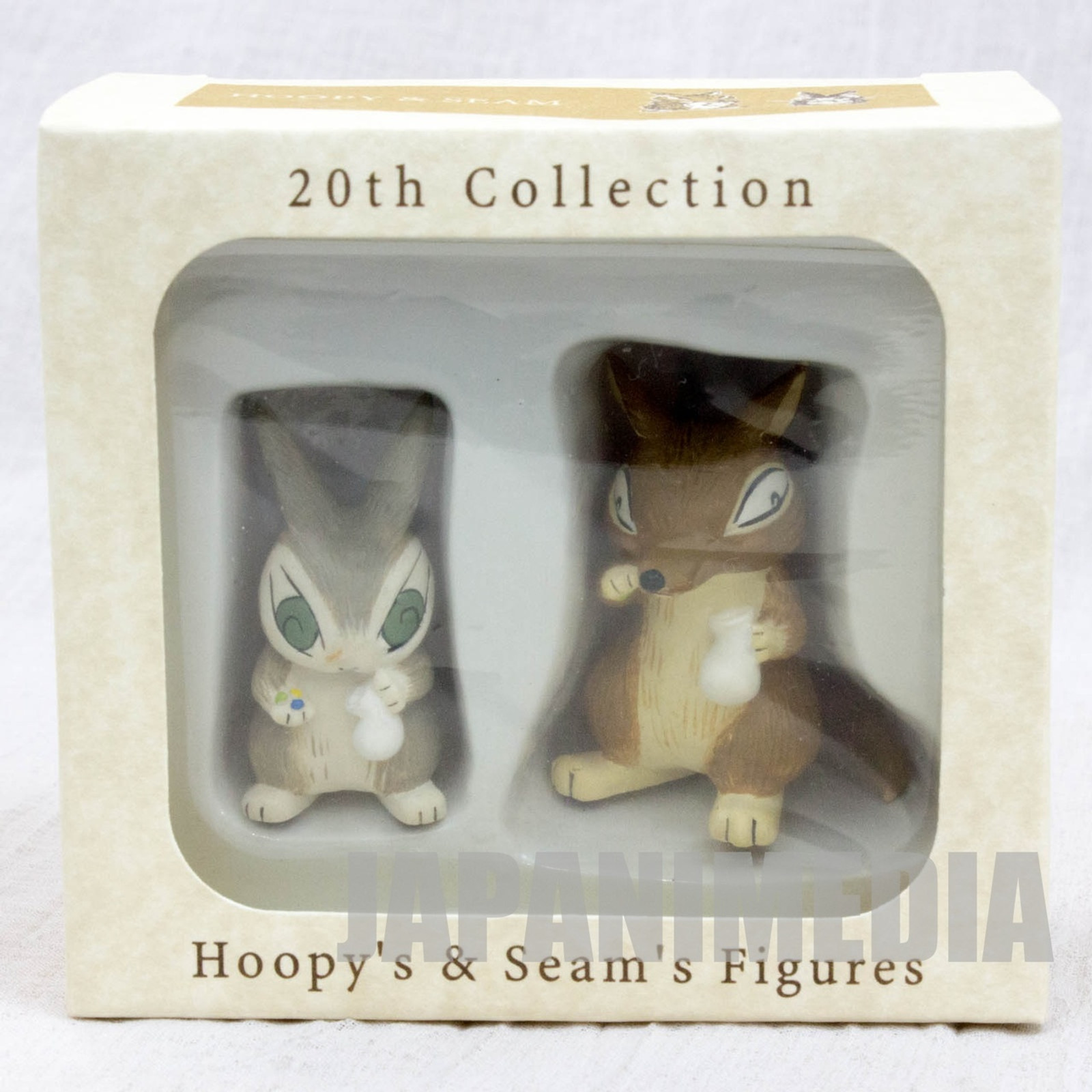 Wachifield Cat Hoopy and Seam Mini Figure Set 20th Collection JAPAN