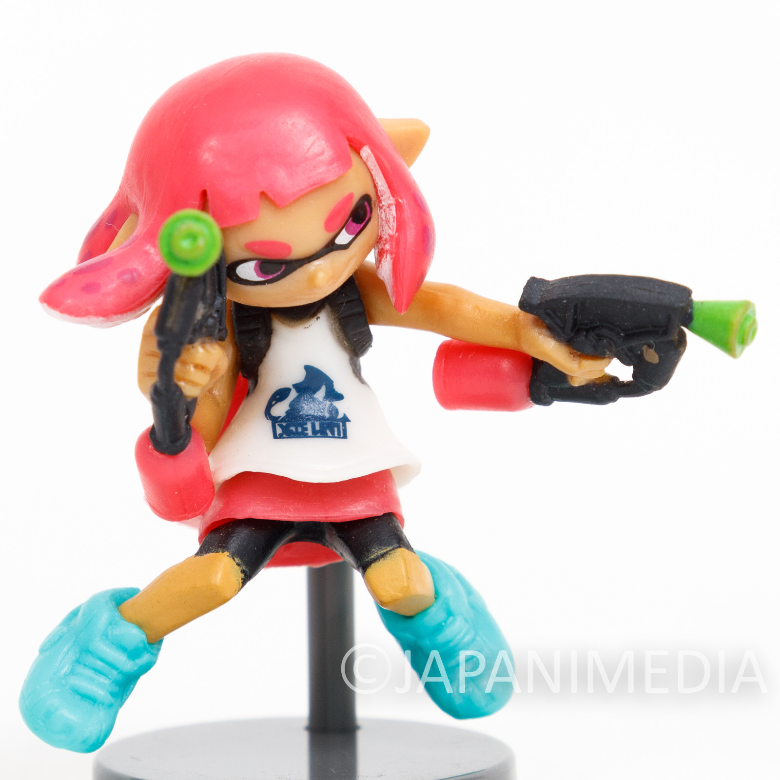 Splatoon 2 Squid GIRL with Splat Dualies Choco-egg Mini Figure JAPAN SWITCH