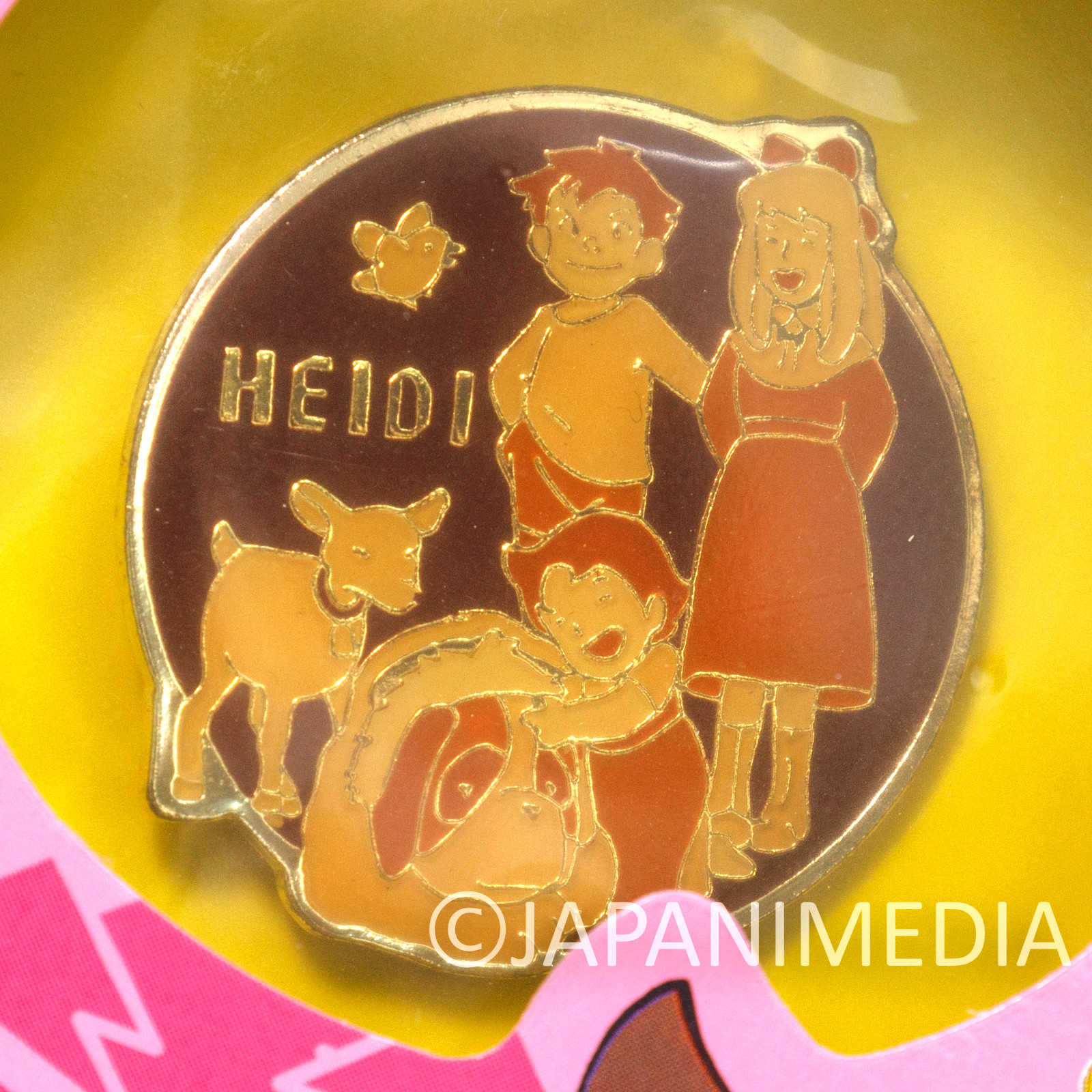 Heidi Girl of the Alps Cute Pins Kabaya JAPAN ANIME #13