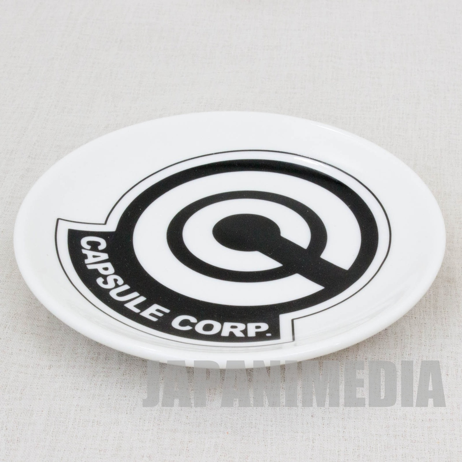 Dragon Ball SUPER Small Plate Dish Capsule Corp. Mark JAPAN ANIME