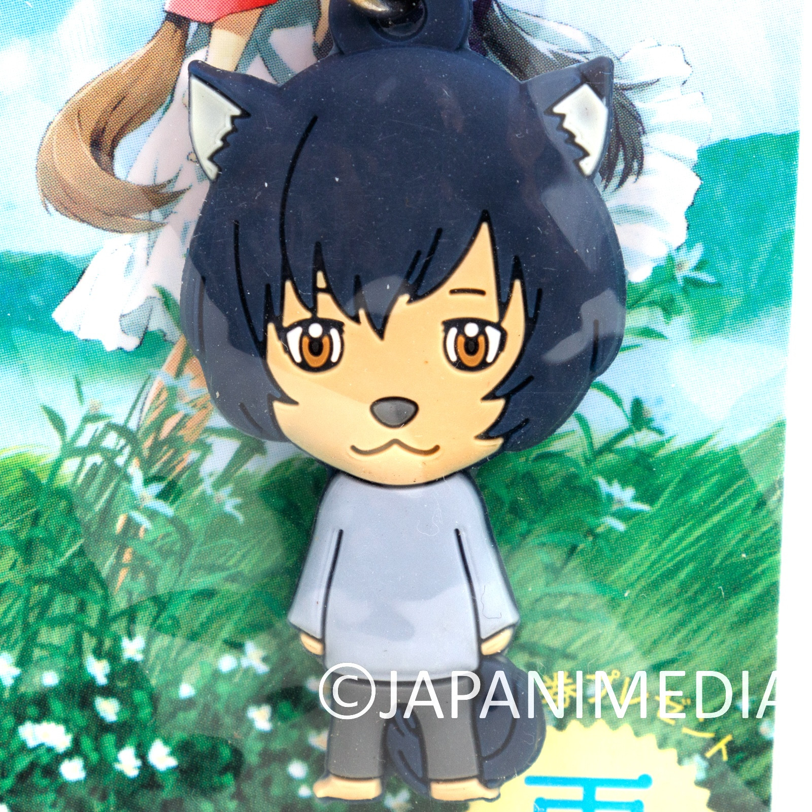 Wolf Children Ame Mascot Rubber Strap JAPAN 1