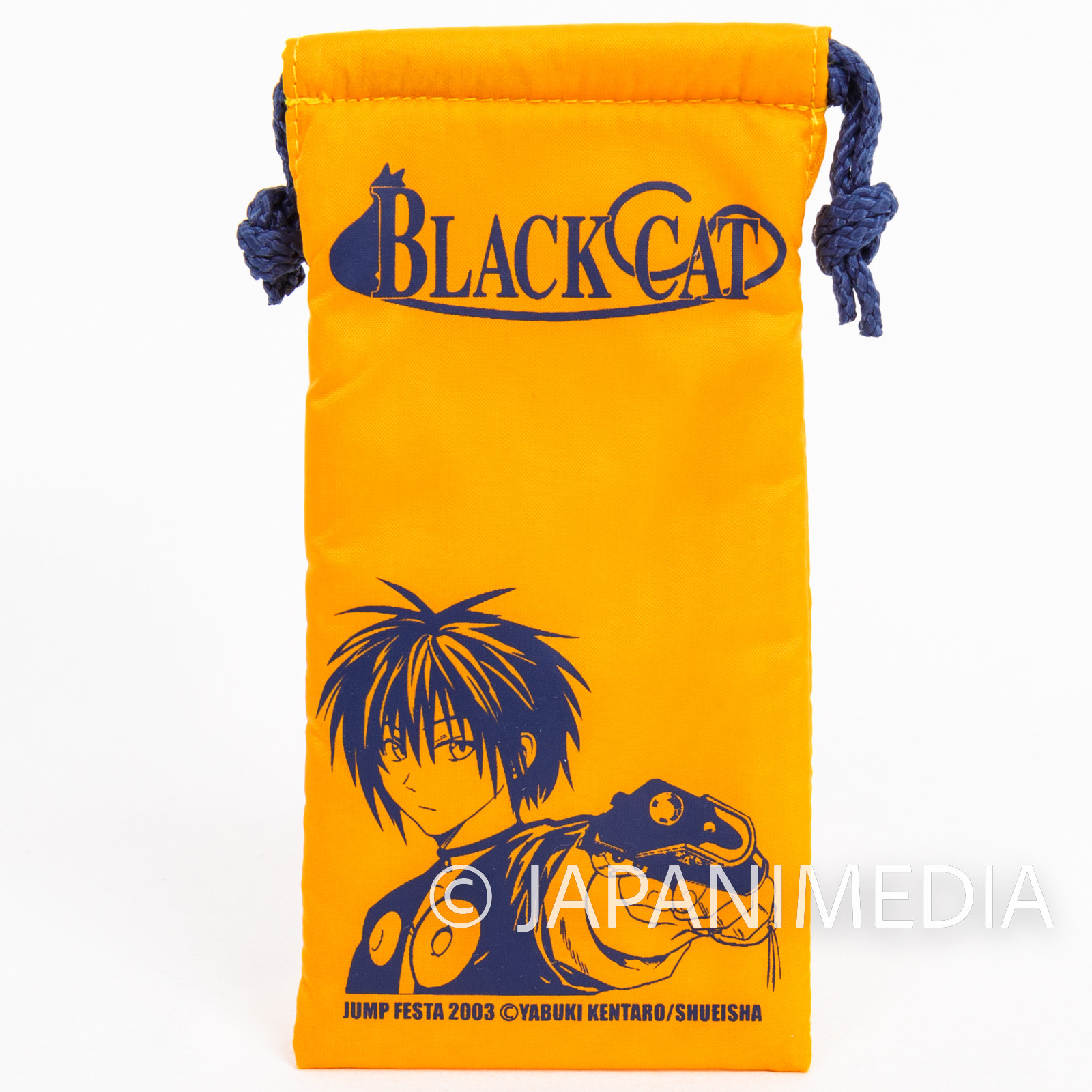 Black Cat Train Heartnet Mini Accessary Bag Pouch JAPAN ANIME SHONEN JUMP