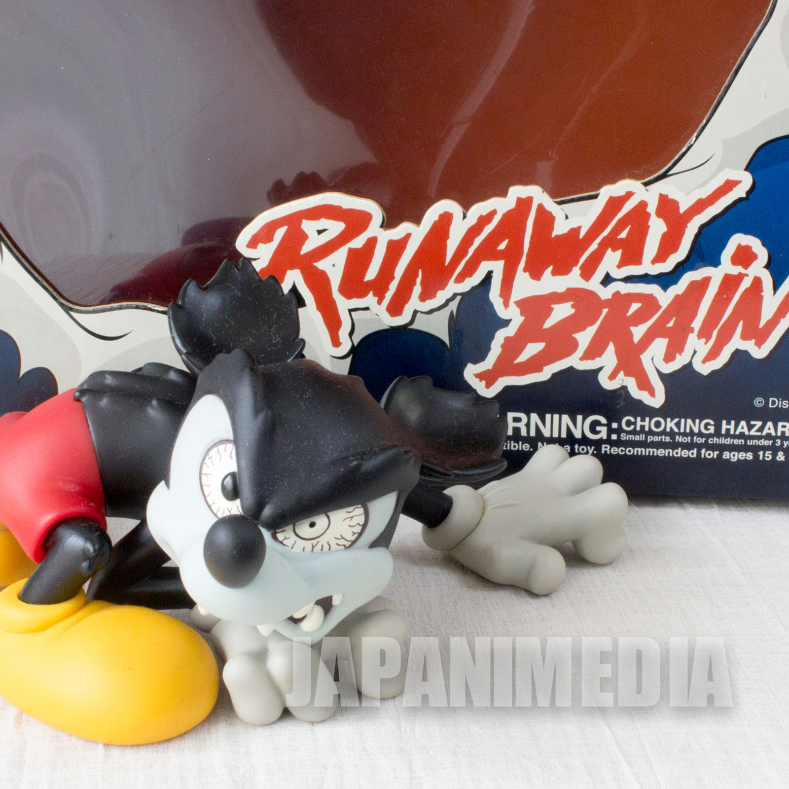 得価新品VCD Runaway Brain Mickey Mouse W-size ディズニー メディコムトイ フィギュア 狂乱ミッキー Number (n)ine KIN ねんどろいど WDCC ねずみ ミッキーマウス