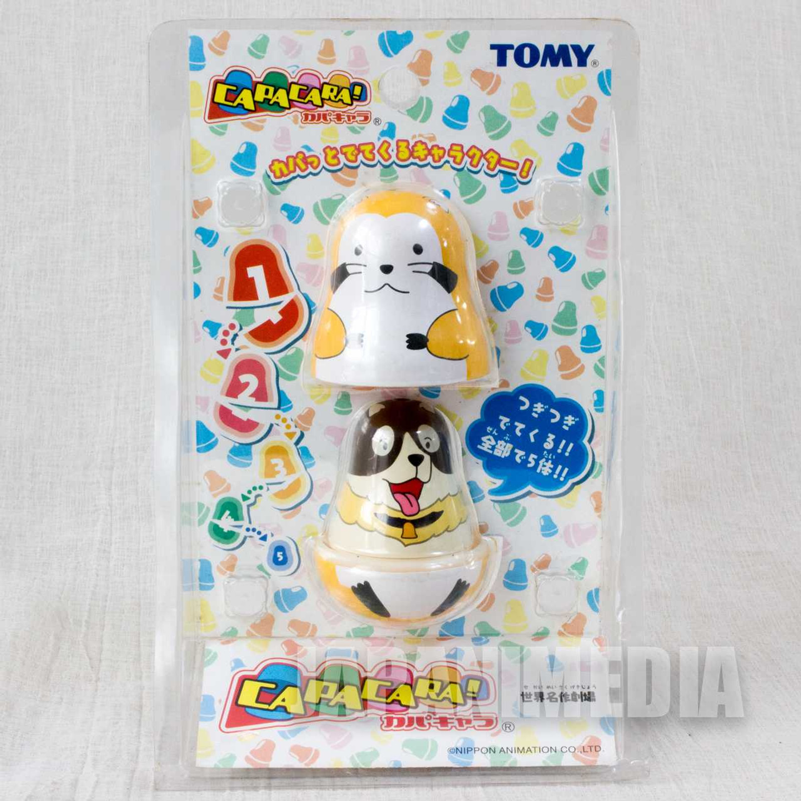 Retro RARE Rascal Patrasche Baron Murphy Amedeo Matryoshka JAPAN TOMY FIGURE Japanimedia Store
