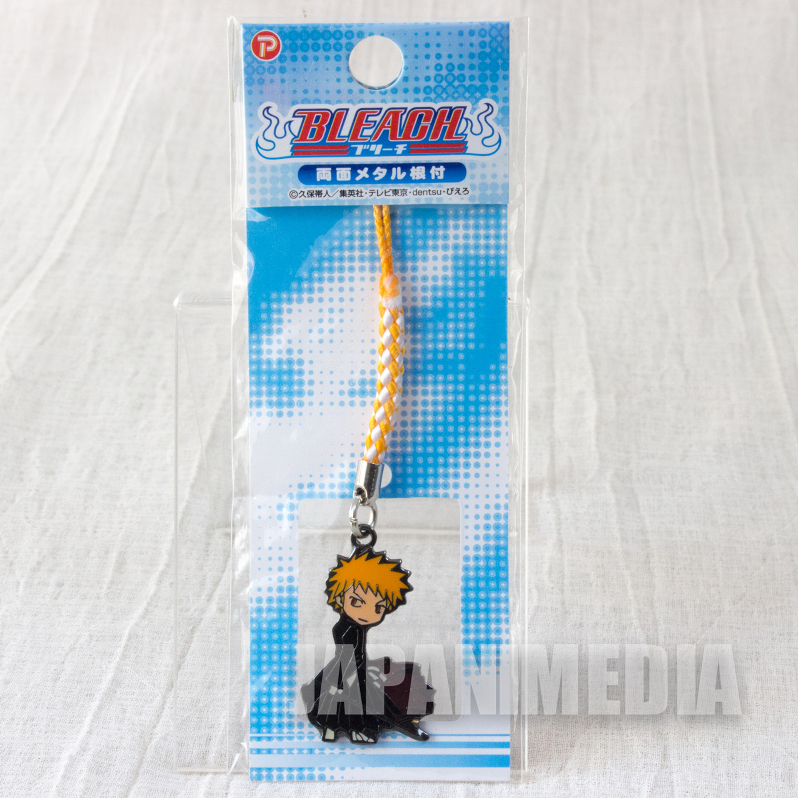 BLEACH Ichigo Kurosaki Bankai ver. Metal Charm Strap Shonen Jump JAPAN ANIME MANGA