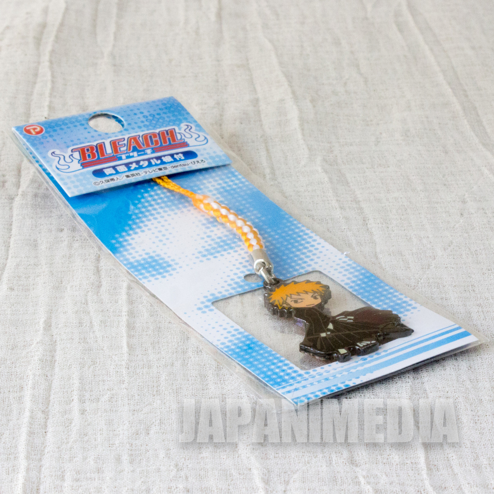 BLEACH Ichigo Kurosaki Bankai ver. Metal Charm Strap Shonen Jump JAPAN ANIME MANGA