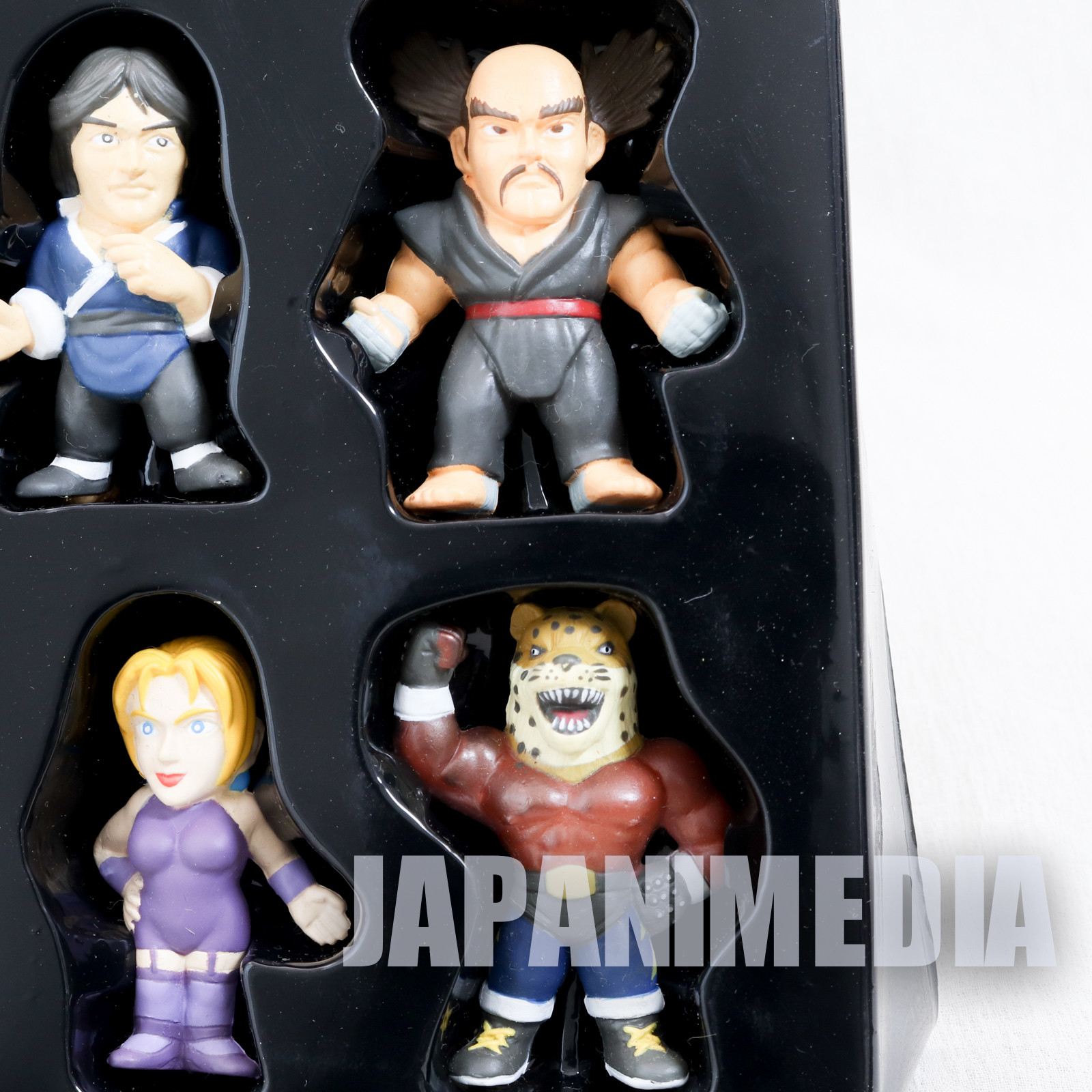 RARE! Tekken 2 Mini Figure 10pc Set Character Collection Tsukuda 