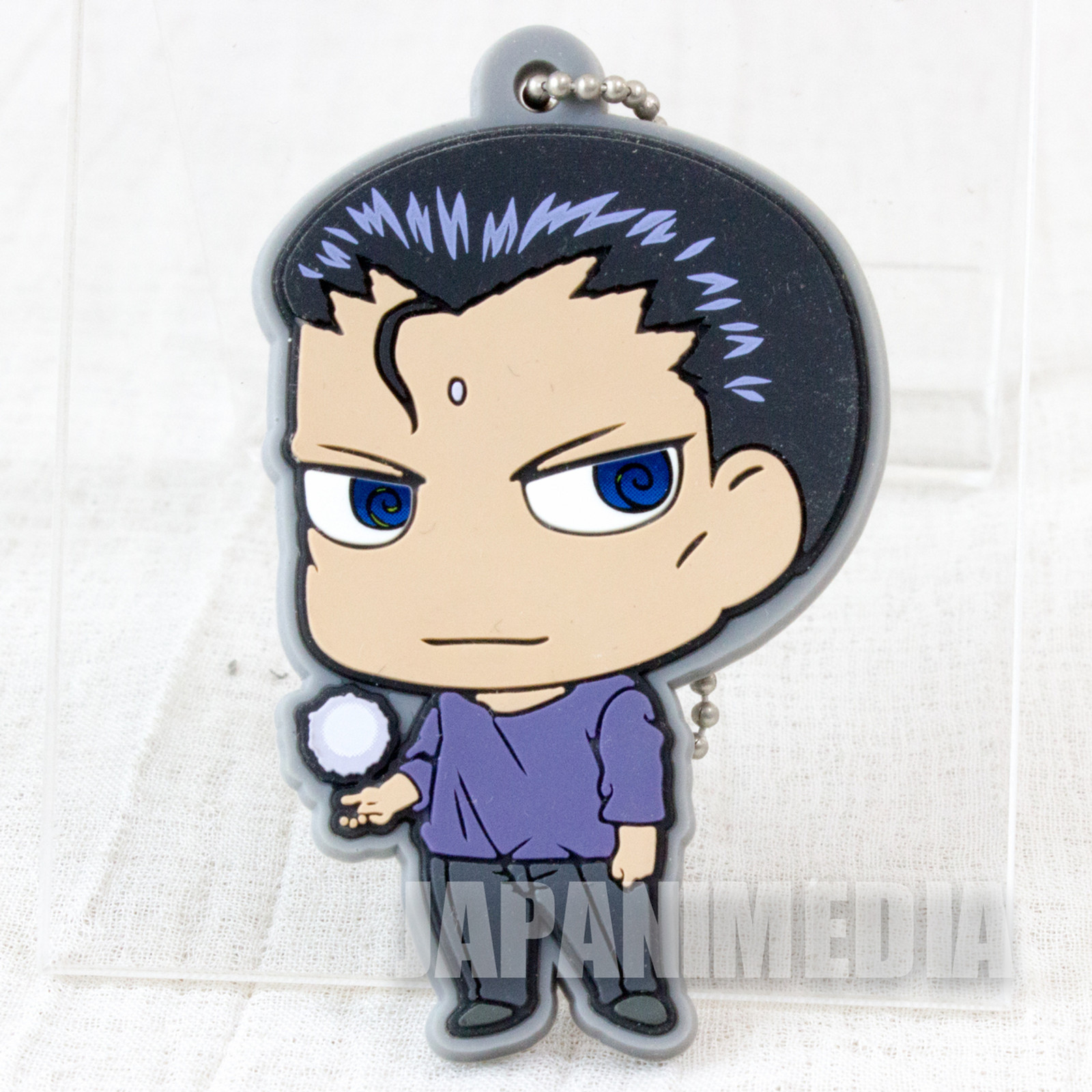 Yu Yu Hakusho Shinobu Sensui Rubber Mascot Ballchain vol.5 JAPAN ANIME MANGA