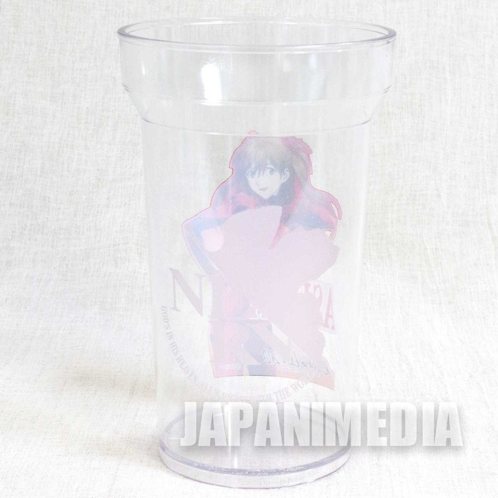 Evangelion 2.0 Plastic Tumbler Asuka Langrey JAPAN ANIME MANGA Japanimedia Store
